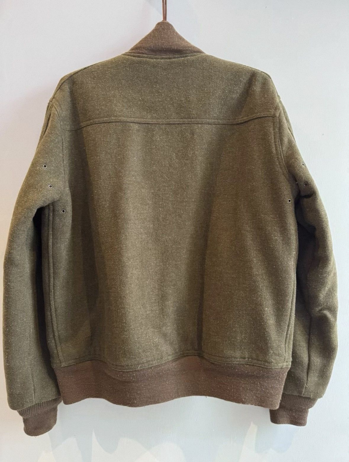 Buzz Rickson's Buzz Rickson’s A-1 Wool Pilot Bomber Jacket sz 38 MSRP $750 Size US M / EU 48-50 / 2 - 2 Thumbnail