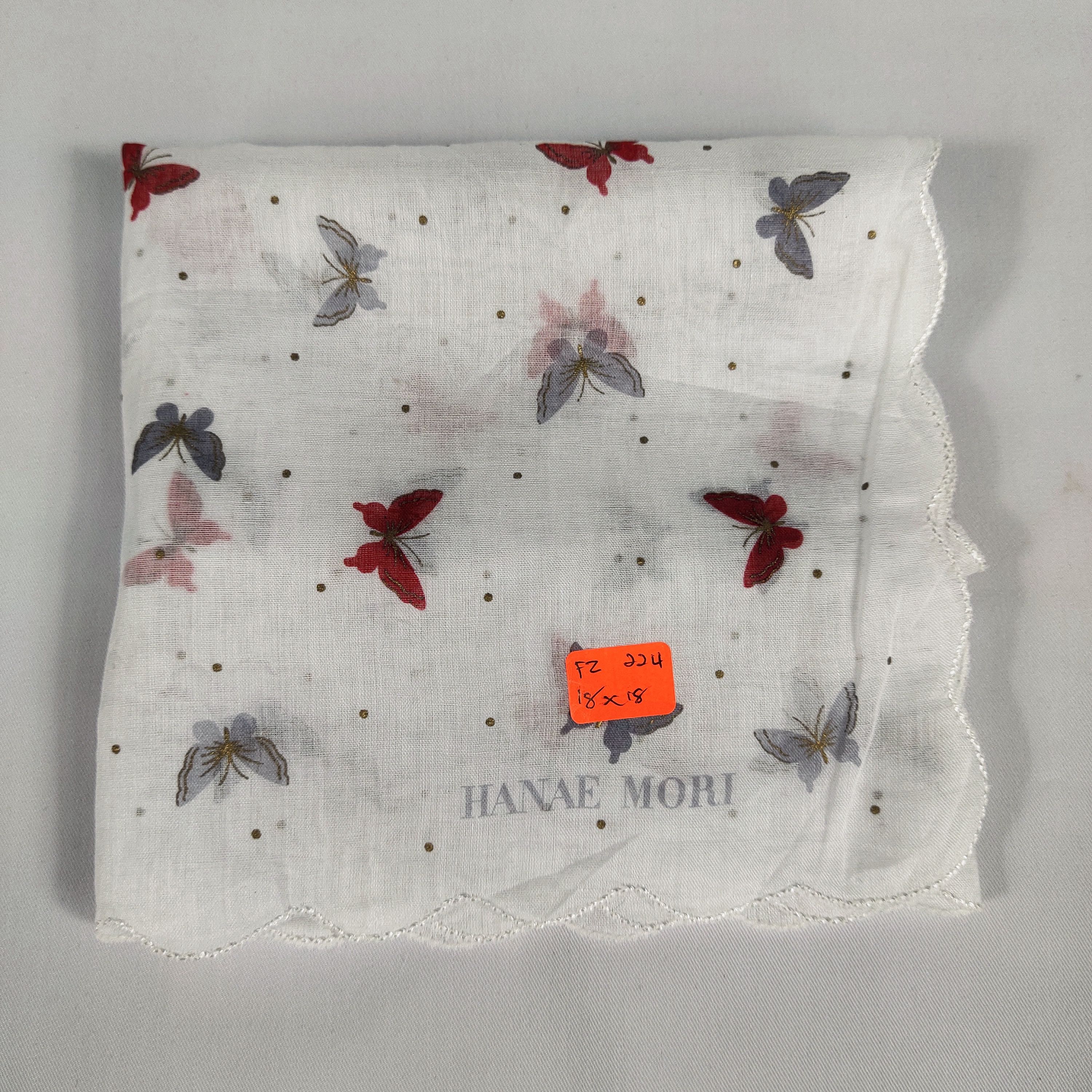 Hanae Mori Hanae Mori Handkerchief / Neckerchief / Bandana FZ224 Size ONE SIZE - 2 Thumbnail