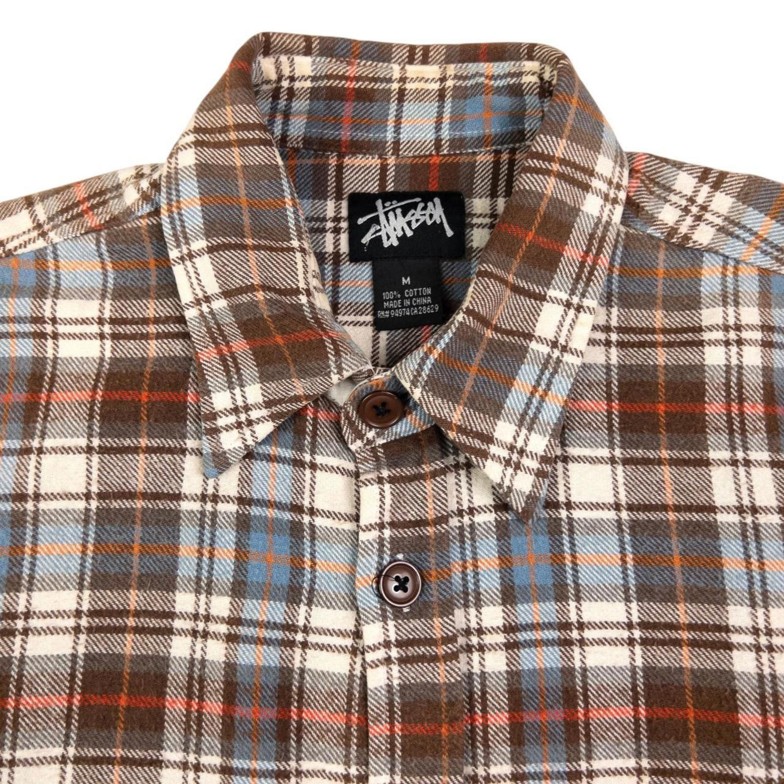 Stussy Vintage Stussy Checkered Long Sleeve Button Up Shirt Size M Size US M / EU 48-50 / 2 - 3 Thumbnail