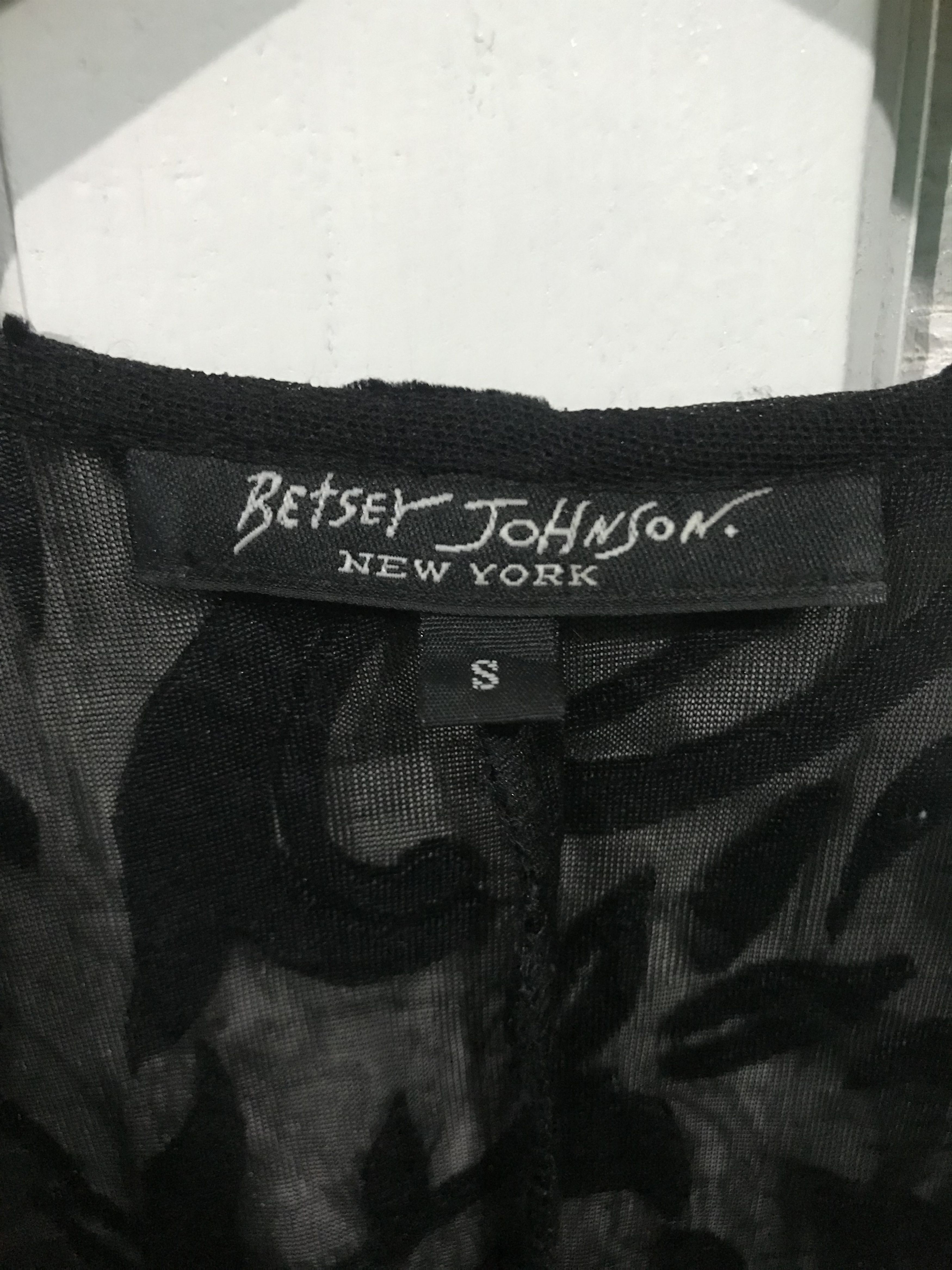 Betsey Johnson Betsey johnson black velvet patterned Size S / US 4 / IT 40 - 3 Thumbnail