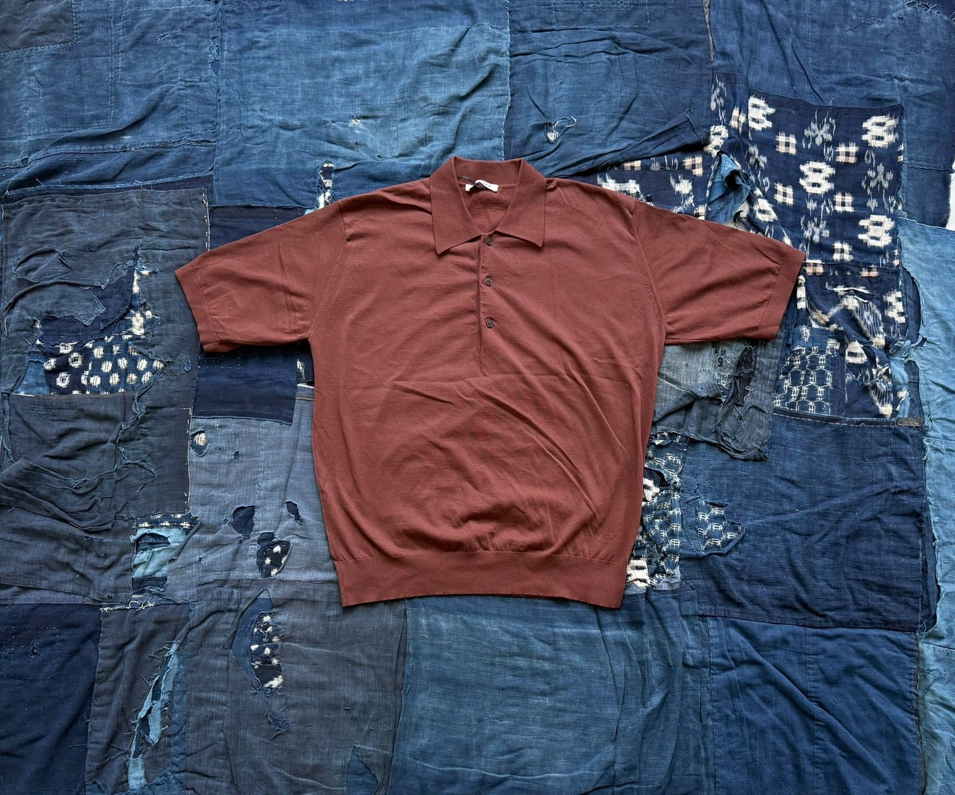 Auralee AURALEE 25SS Super High Gauge Knit Polo Size US L / EU 52-54 / 3 - 1 Thumbnail