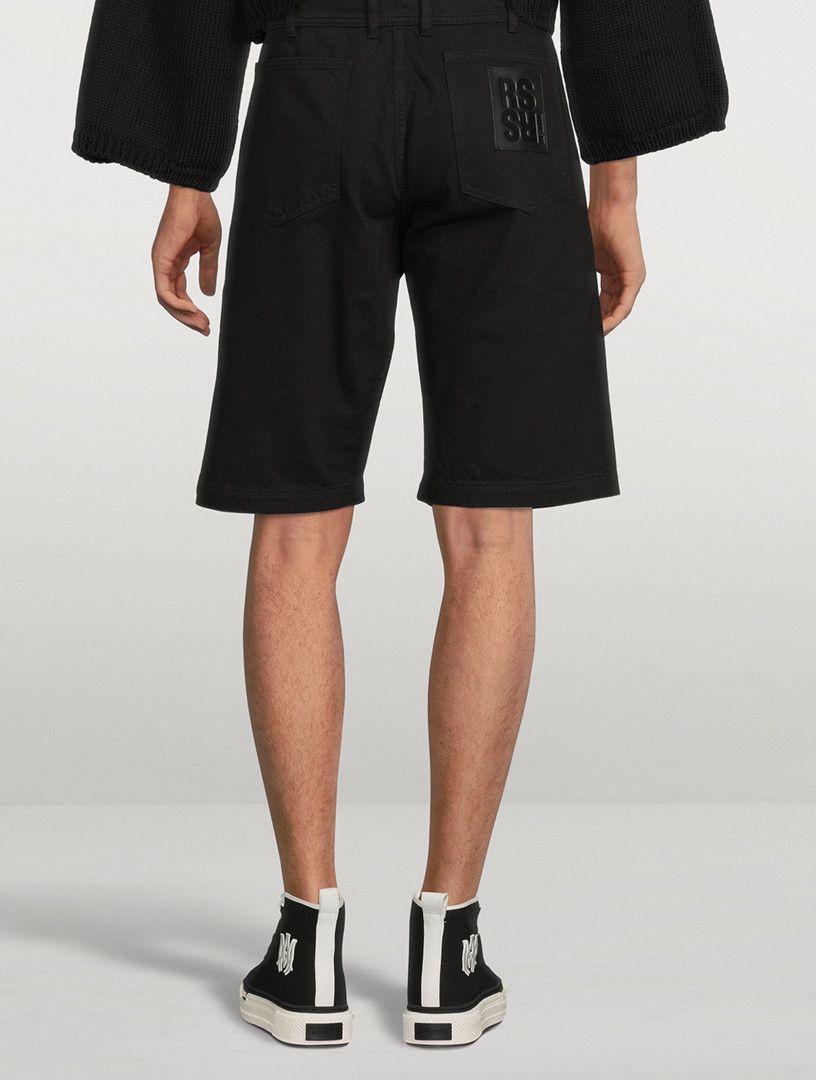 Raf Simons o1y0325 Denim Short in Black Size US 36 / EU 52 - 4 Thumbnail