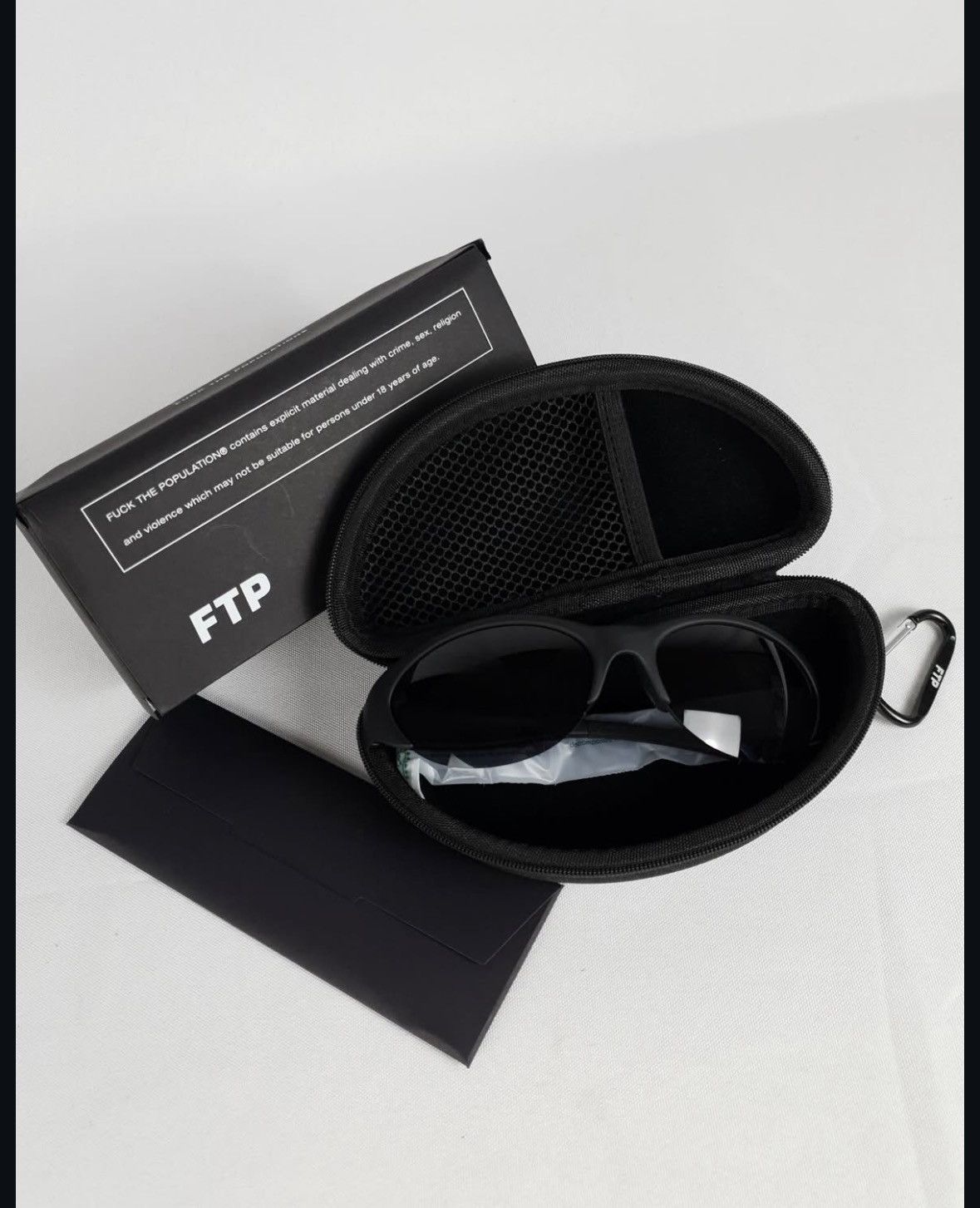 Fuck The Population Bundle of 2 FTP x Crap Eyewear FTP Sport Athletic Sunglasses Size ONE SIZE - 2 Thumbnail