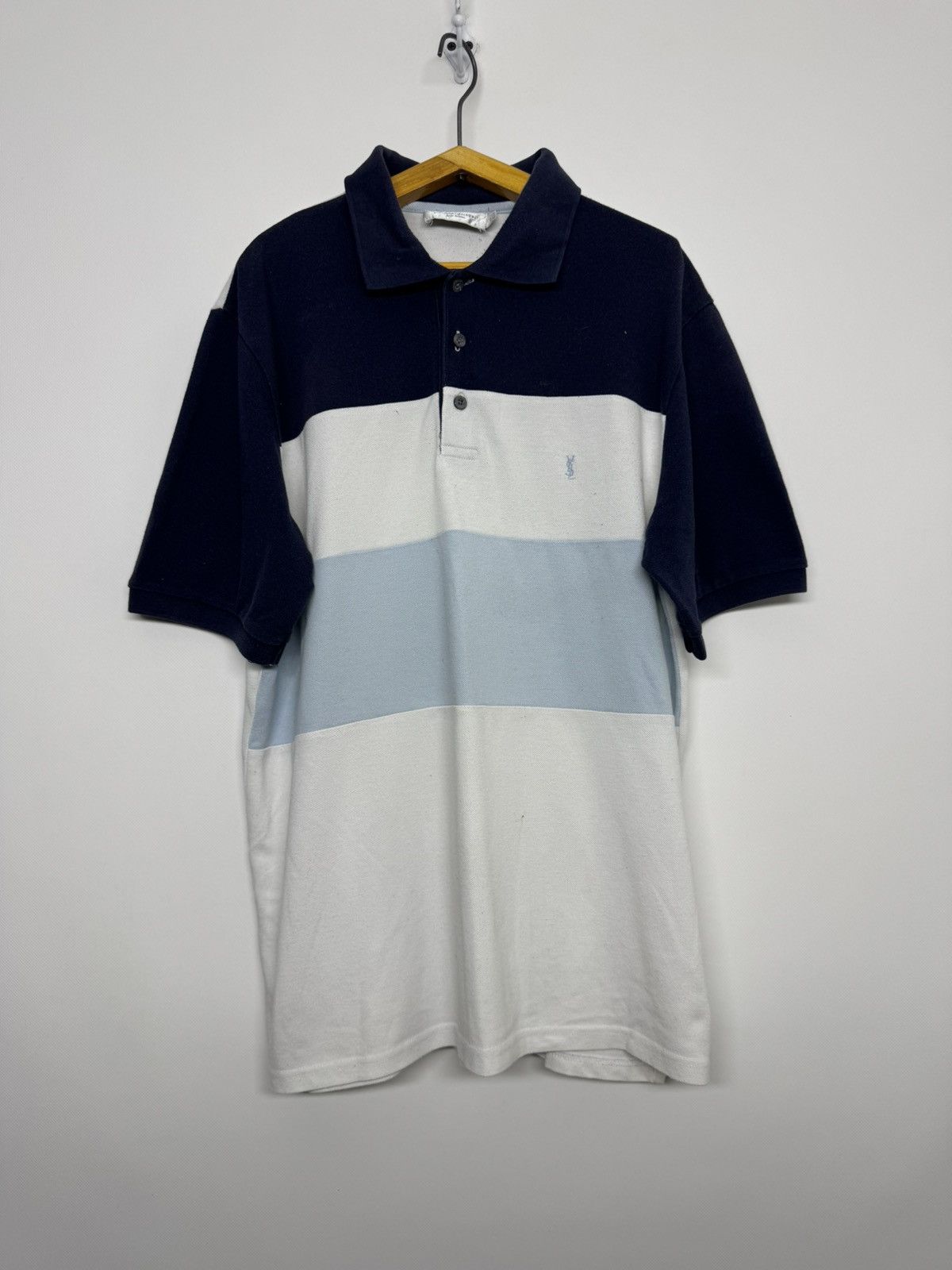 Yves Saint Laurent Vintage Yves Saint Laurent Polo Shirt Size US L / EU 52-54 / 3 - 1 Thumbnail