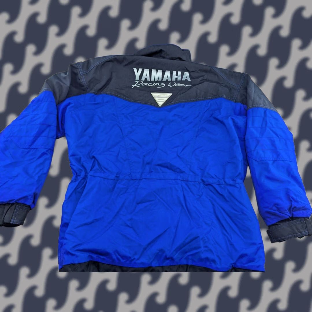 Yamaha VINTAGE Yamaha Racing Gore-Tex Motorcycle Jacket Mens Size M Blue Padded Size US M / EU 48-50 / 2 - 1 Thumbnail