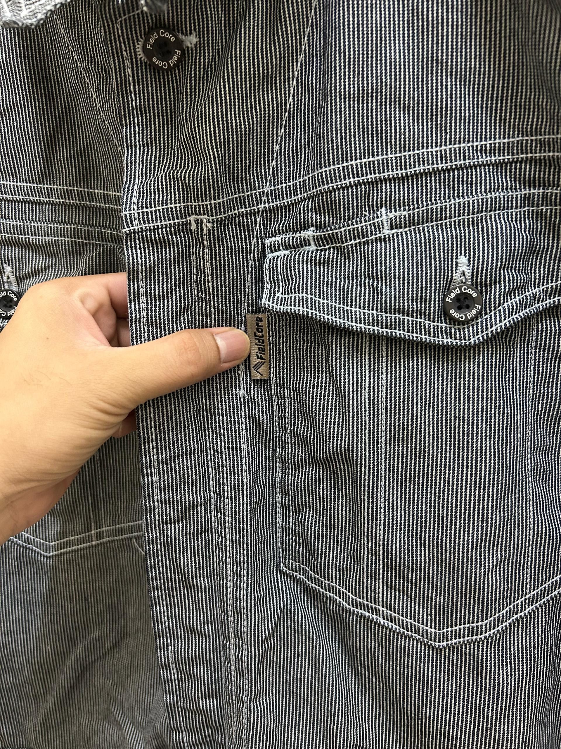 Vintage 💥Rare💥 Vintage Coverall Fieldcore Hickory Stripe Size US M / EU 48-50 / 2 - 11 Thumbnail