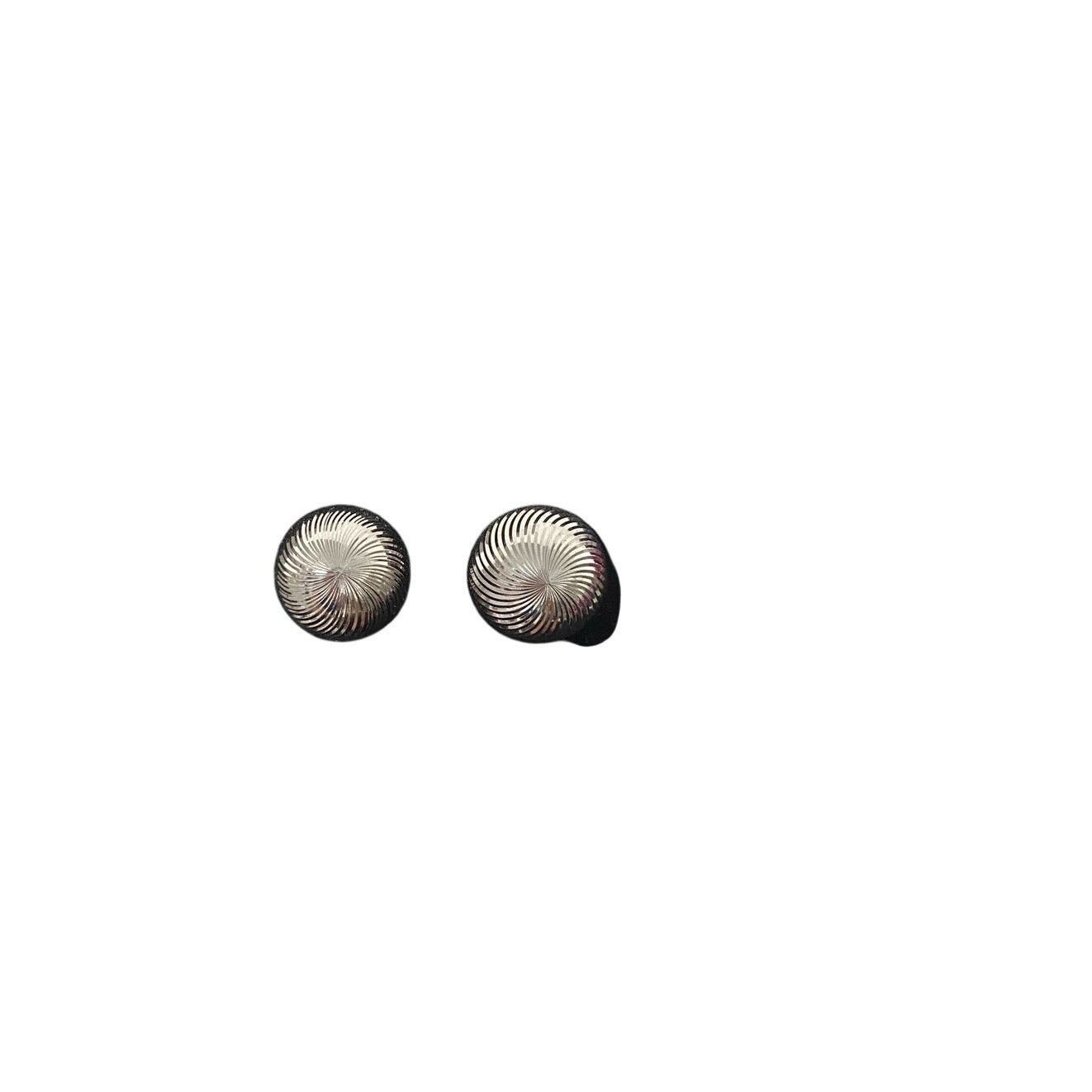 Other round stud earrings silver tone Size ONE SIZE - 1 Thumbnail