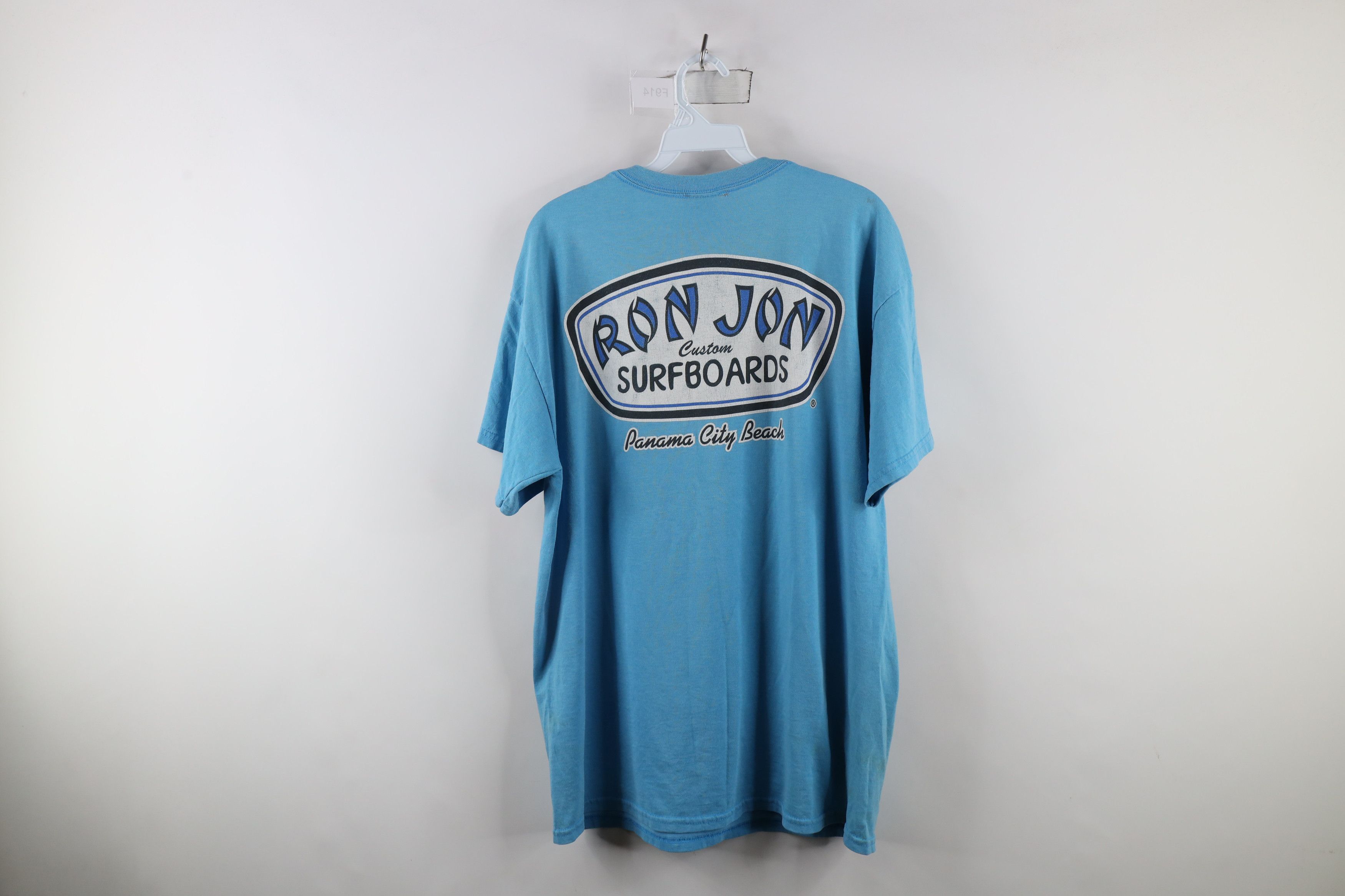 Vintage Vintage Ron Jon Surf Shop Spell Out Surfboards T-Shirt Size US L / EU 52-54 / 3 - 12 Thumbnail