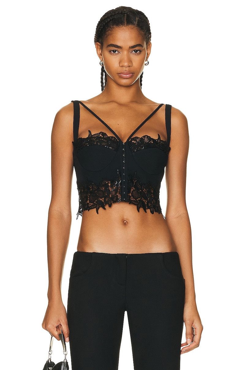 Versace o1y0226 Blouse in Black Size XS / US 0-2 / IT 36-38 - 1 Thumbnail