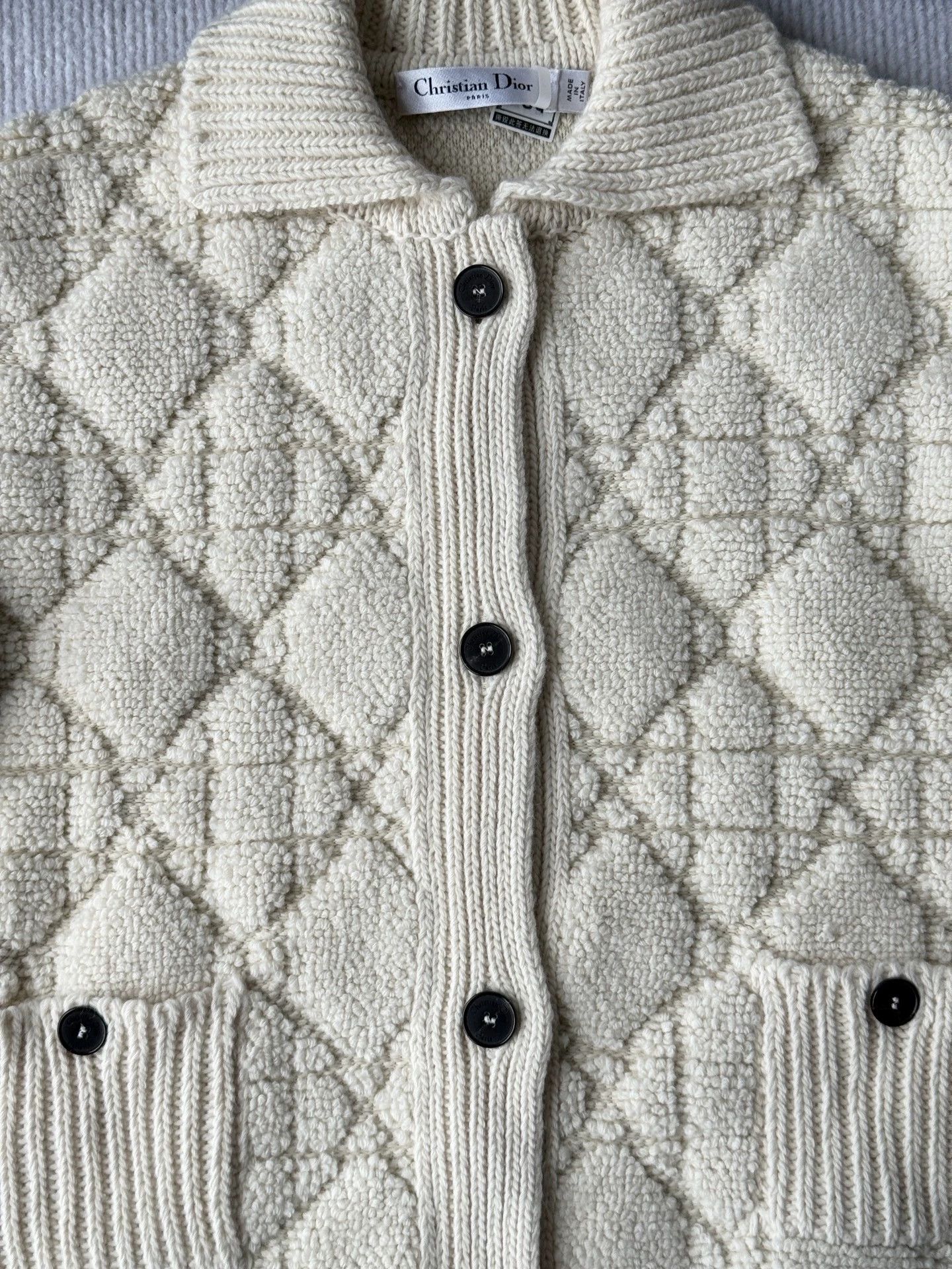 Dior Dior popular quilted teddy bear coat with lapel Size XS / US 0-2 / IT 36-38 - 3 Thumbnail
