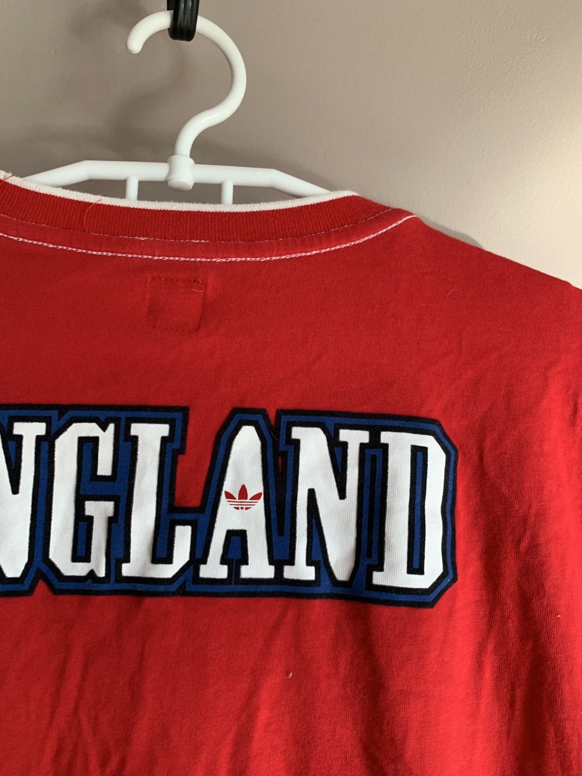 Vintage England World Cup Soccer Shirt Retro Adidas Originals Sz XL Size US XL / EU 56 / 4 - 7 Thumbnail