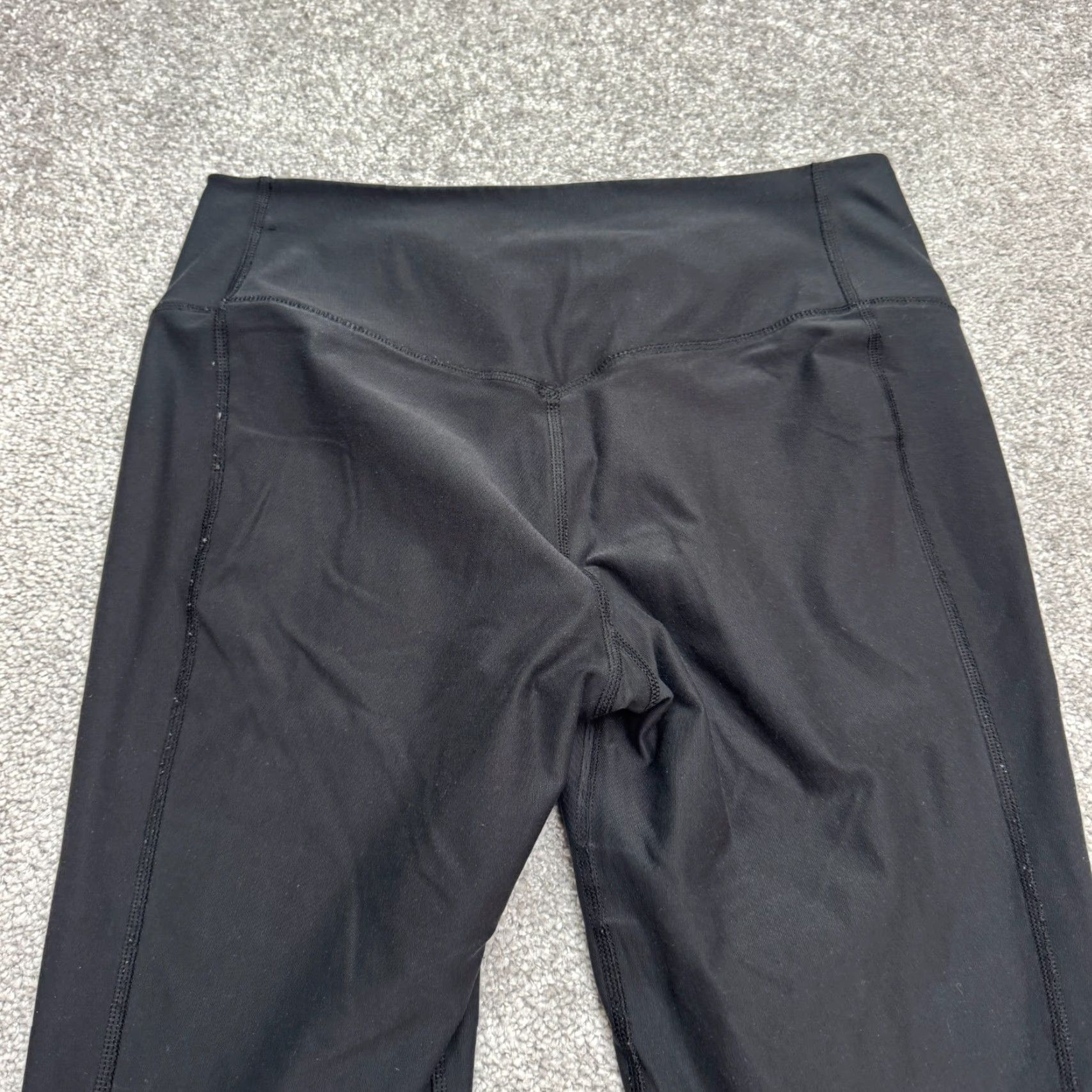 Nike VINTAGE Nike Dri-Fit Legend Compression Leggings Womens Medium Black Activewear Gym Yoga Size 28" / US 6 / IT 42 - 4 Thumbnail