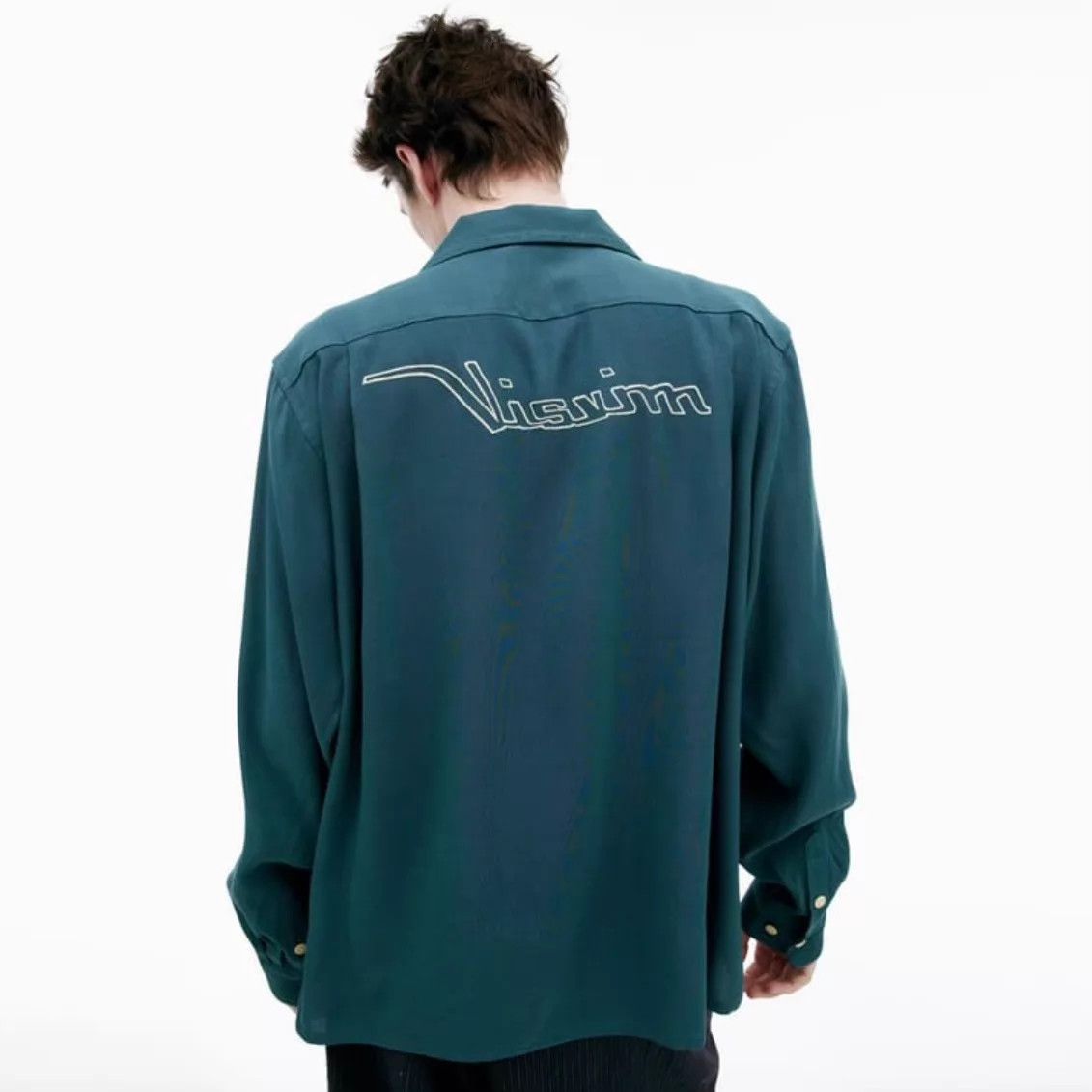 Visvim VISVIM KEESEY SP SHIRT L/S Rayon 25SS Green Size 2 Size US M / EU 48-50 / 2 - 6 Thumbnail