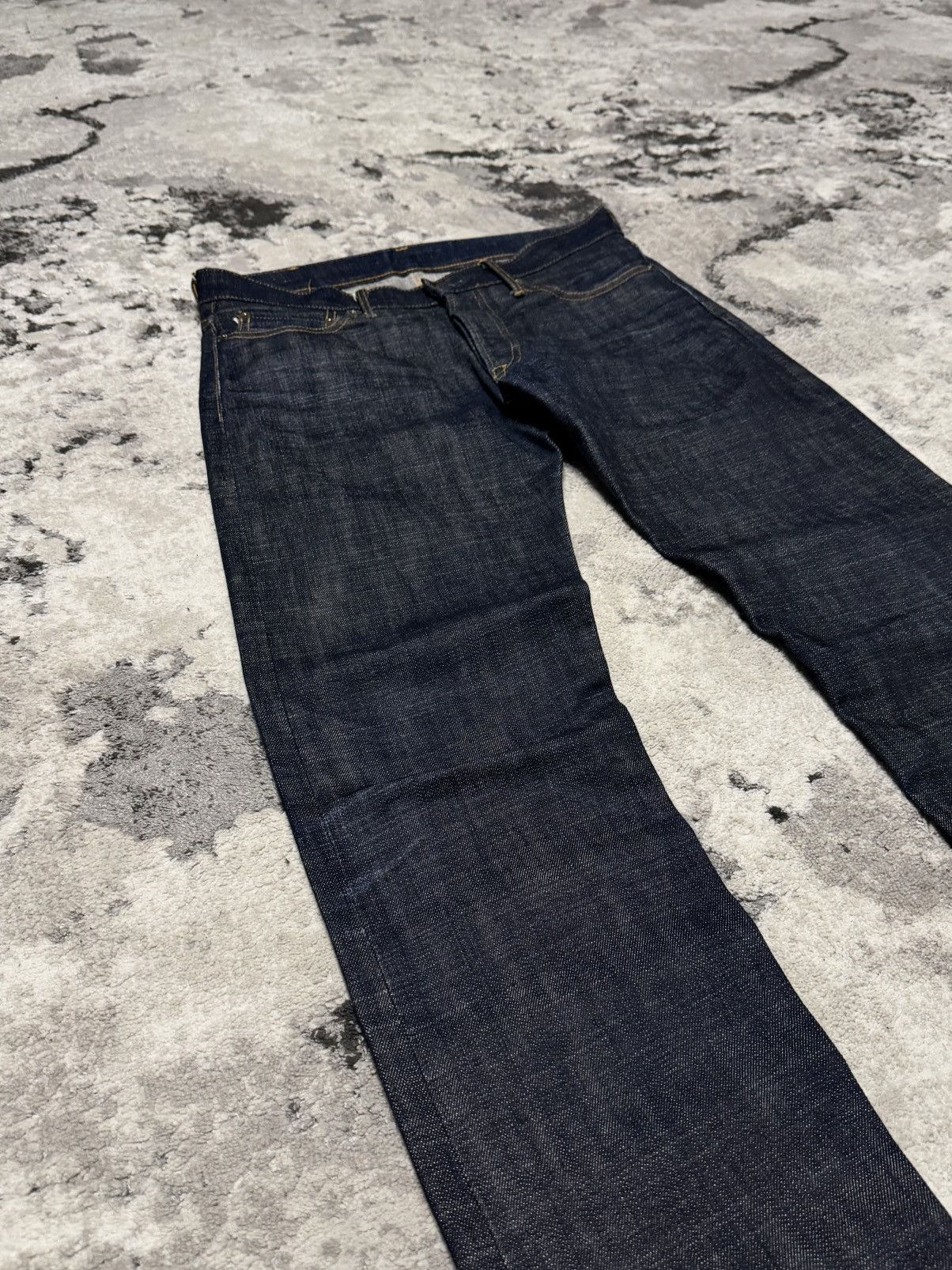 Japan Blue Crazy Japan Blue Selvedge Indigo Jeans Hedi Yohji Raf Miyake Size US 31 - 7 Thumbnail