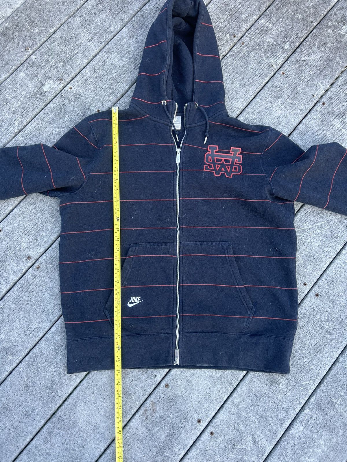 Nike × Vintage Y2K Nike navy sweatshirt Size US L / EU 52-54 / 3 - 3 Thumbnail