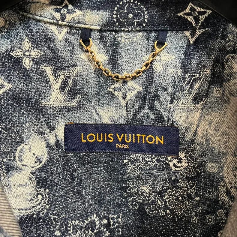 Louis Vuitton Louis Vuitton Jeans Cashew Flower Tie-dyed Short Sleeve Sh Size US XXL / EU 58 / 5 - 3 Thumbnail