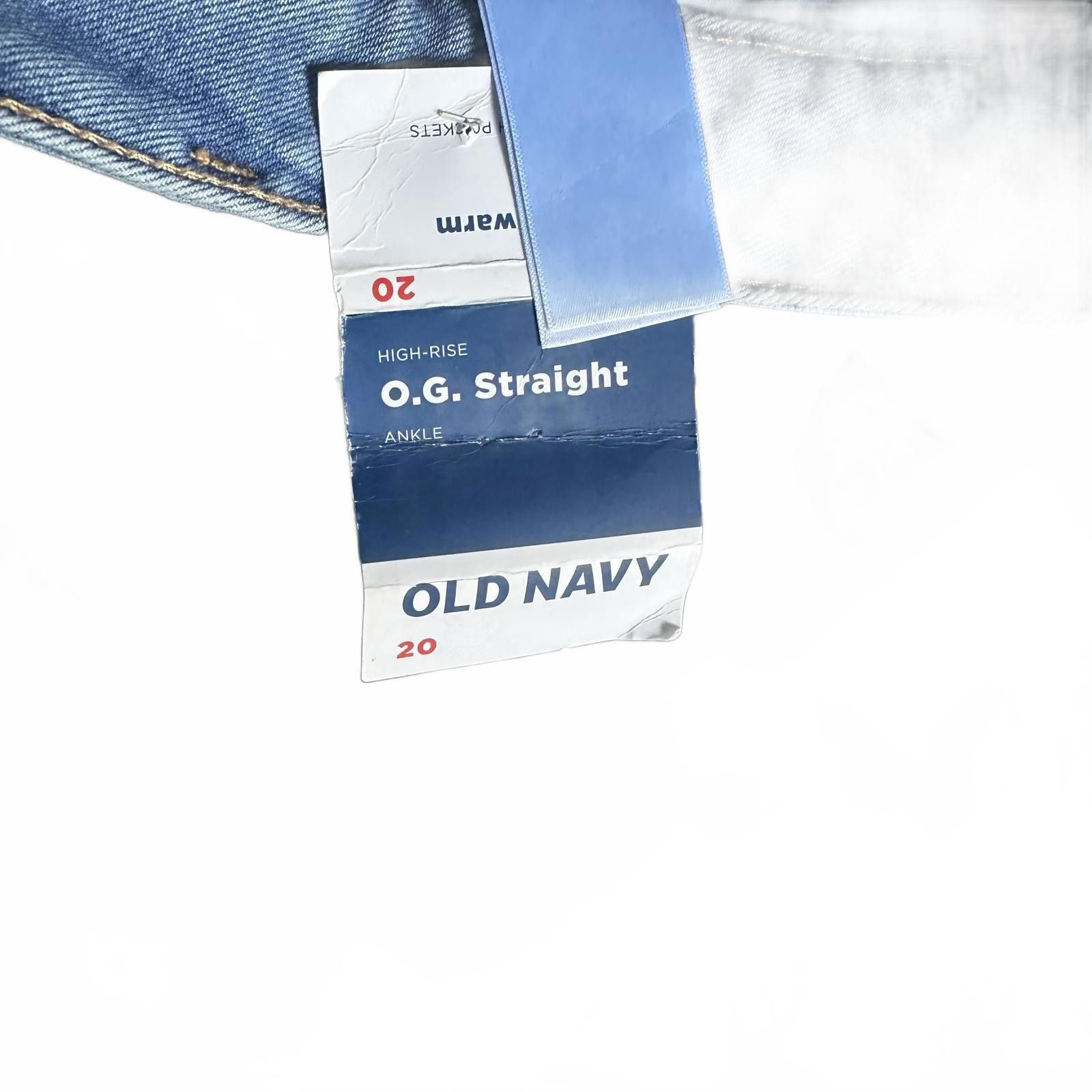 Old Navy Old Navy High-Rise O.G. Straight Jeans - Size 20 Size ONE SIZE - 2 Thumbnail