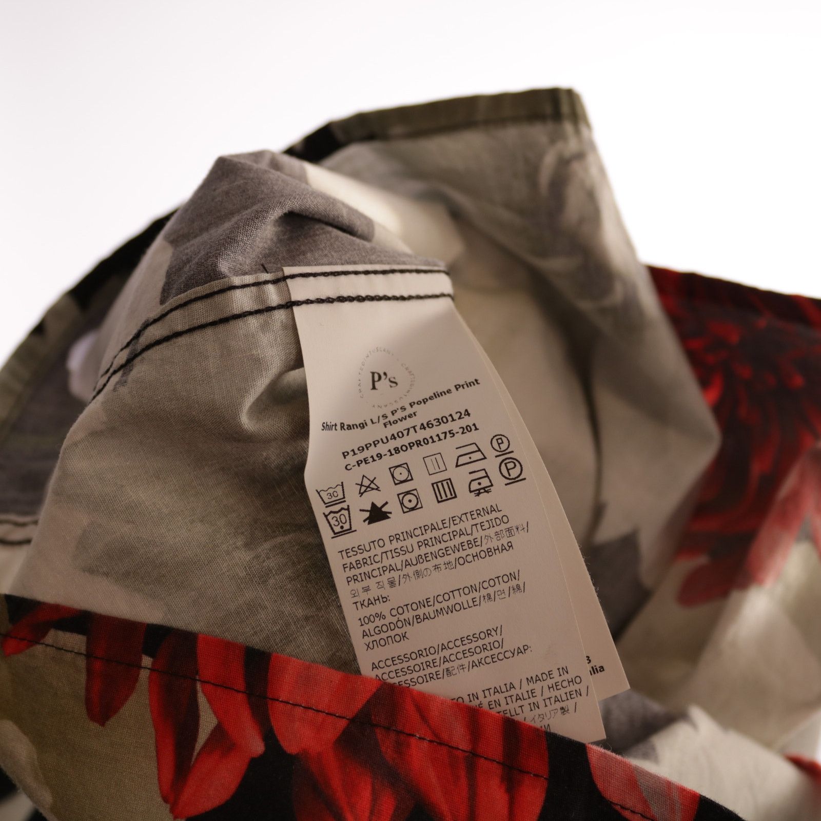 President's President's Tuscany Floral Print Rangi Shirt Medium Size US M / EU 48-50 / 2 - 5 Thumbnail