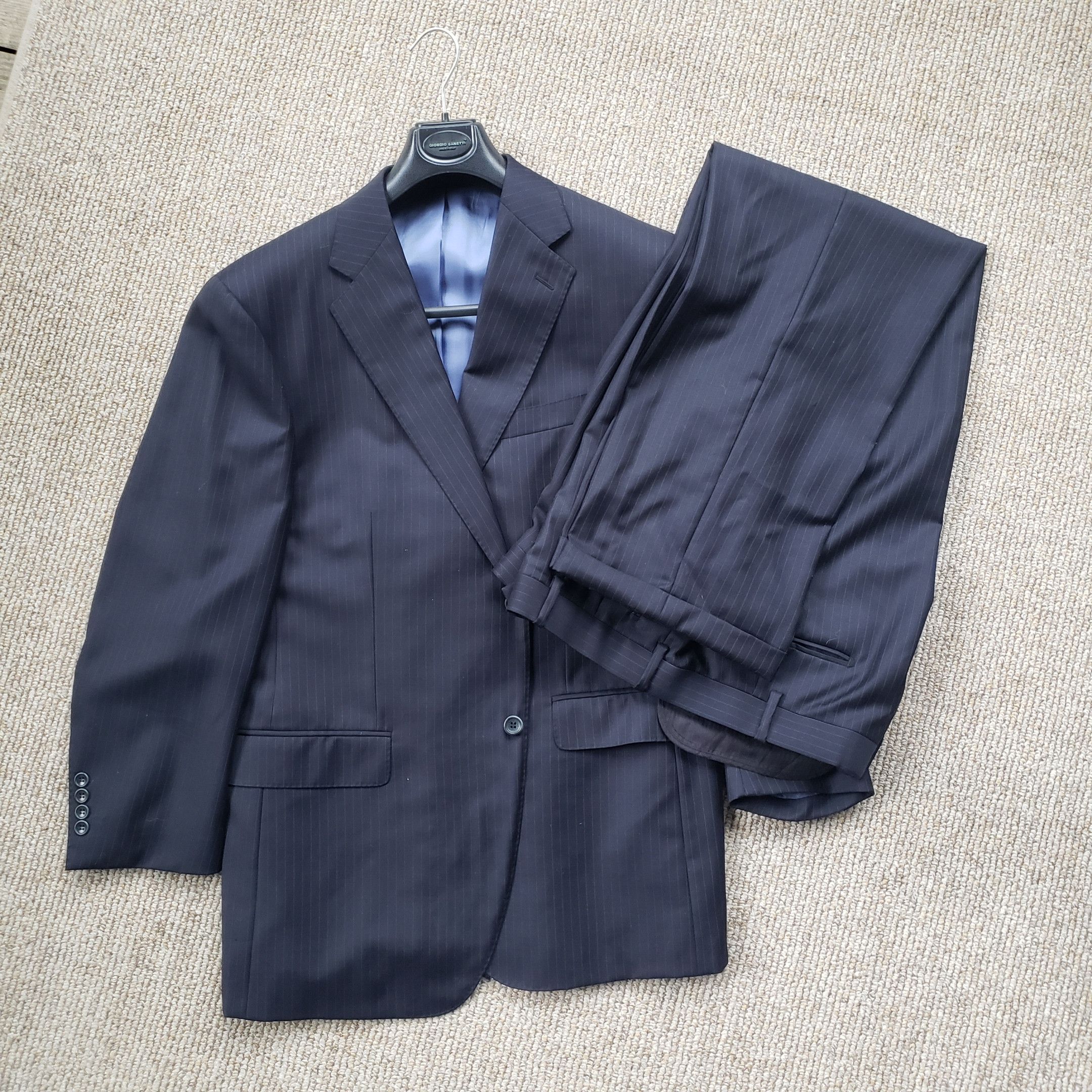 Other Dino Filarte Super 110s Wool Custom Men's Suit Size 42S - 18 Thumbnail