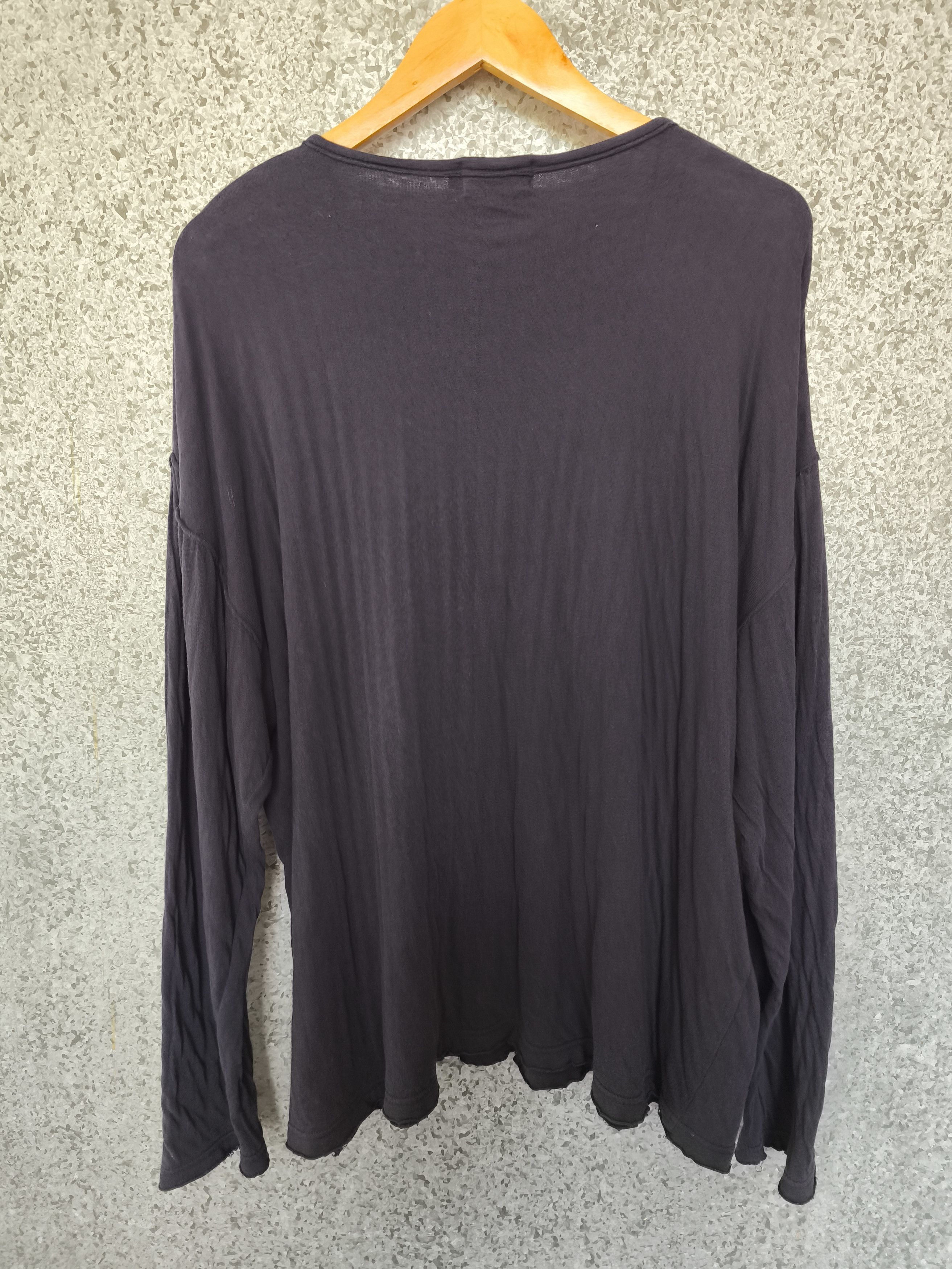 Kansai Yamamoto Kansai Yamamoto long sleeve Distressed Design Size US XXL / EU 58 / 5 - 4 Thumbnail