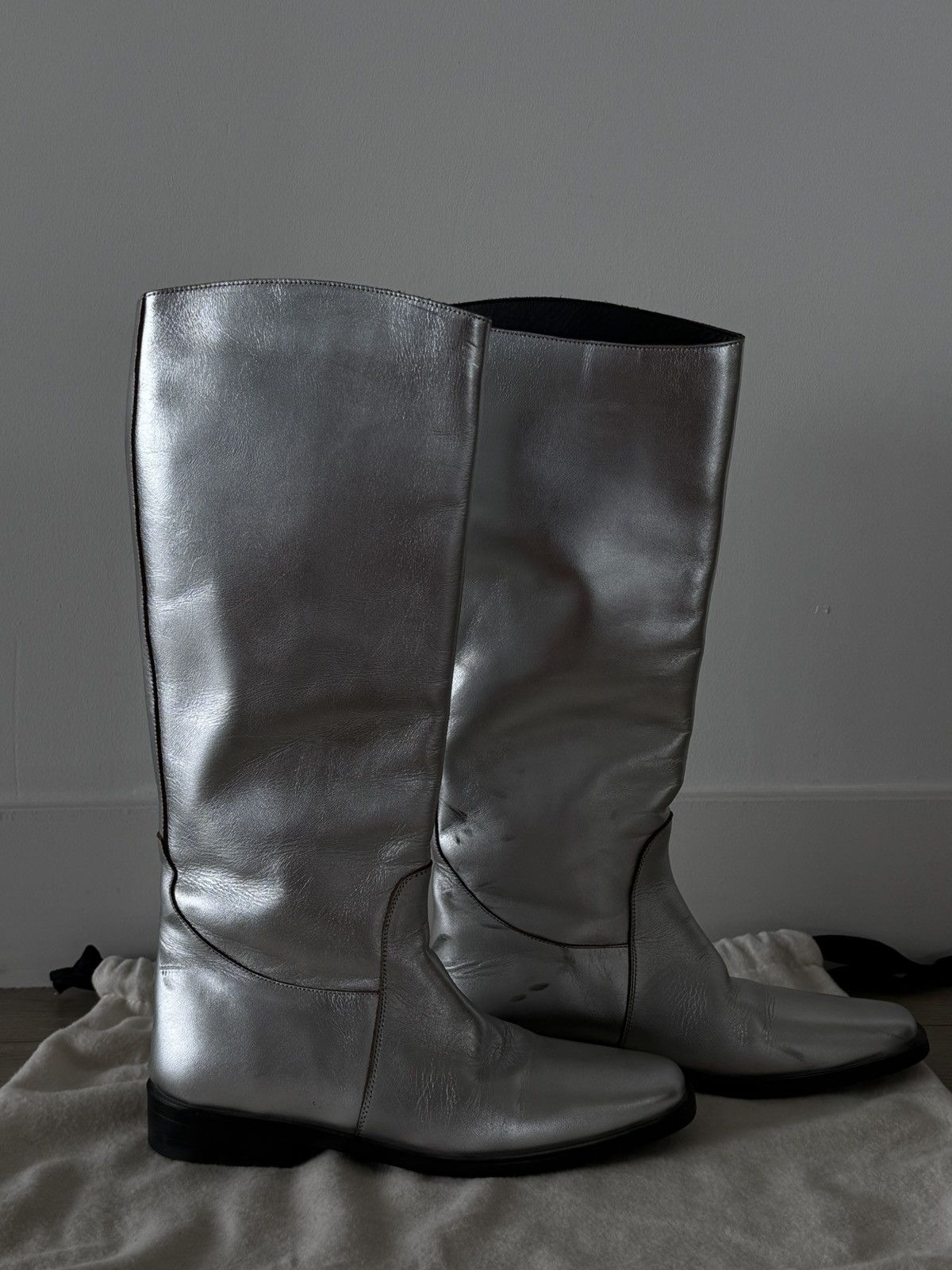 KHAITE The Wooster Riding Boots Size US 7.5 / IT 37.5 - 1 Thumbnail