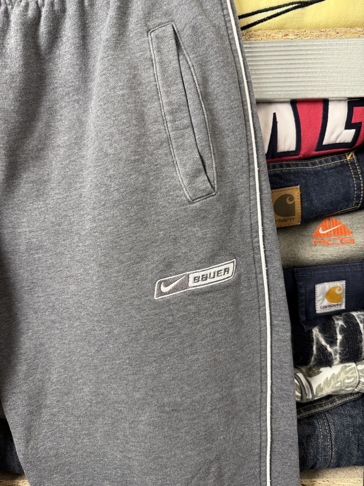 Nike Vintage Nike Track Street Pants Bauer Y2K Size M Size US 34 / EU 50 - 4 Thumbnail