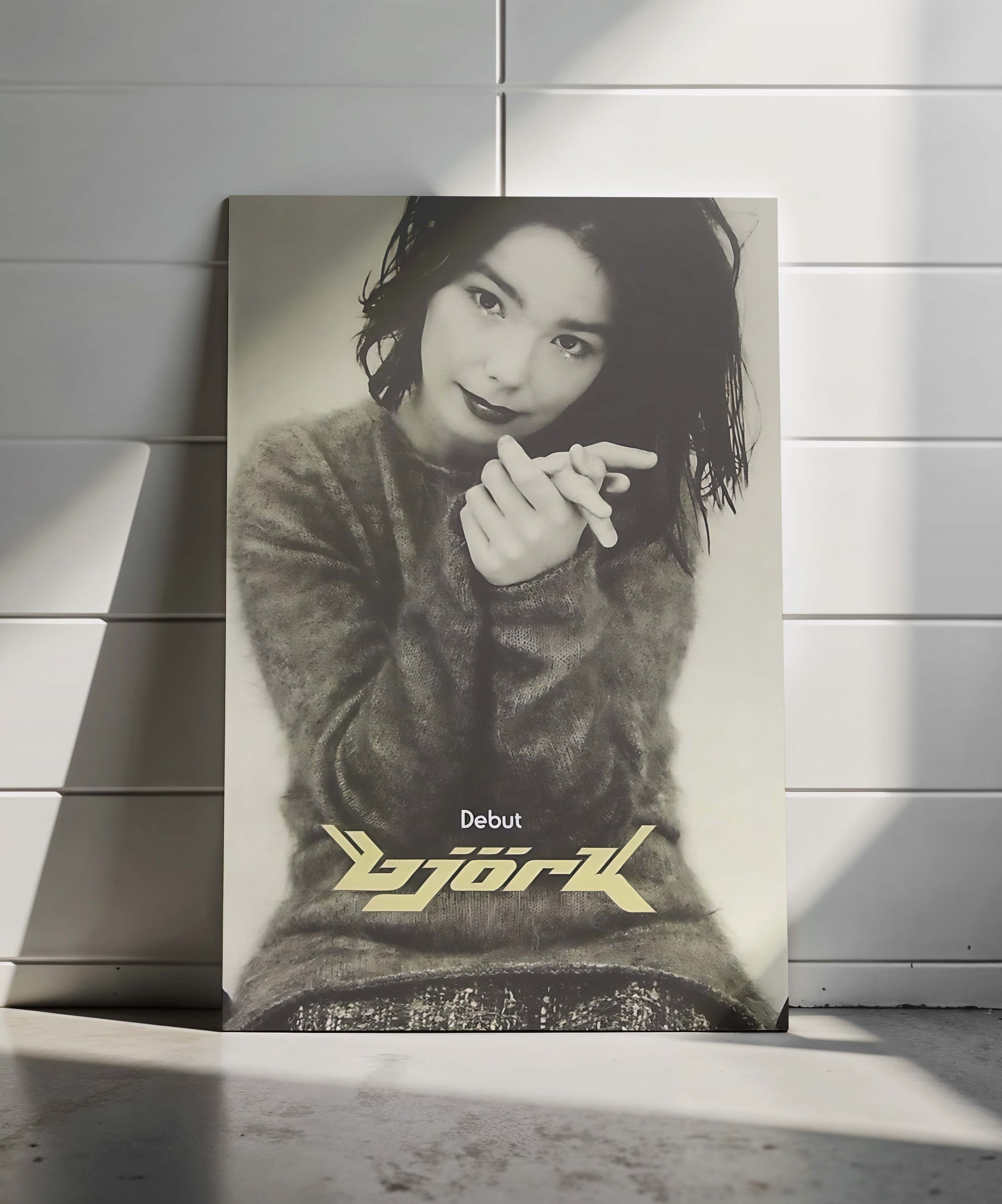 Vintage Bjork Poster Gift Vintage Archive Art Book Logo Size ONE SIZE - 4 Thumbnail