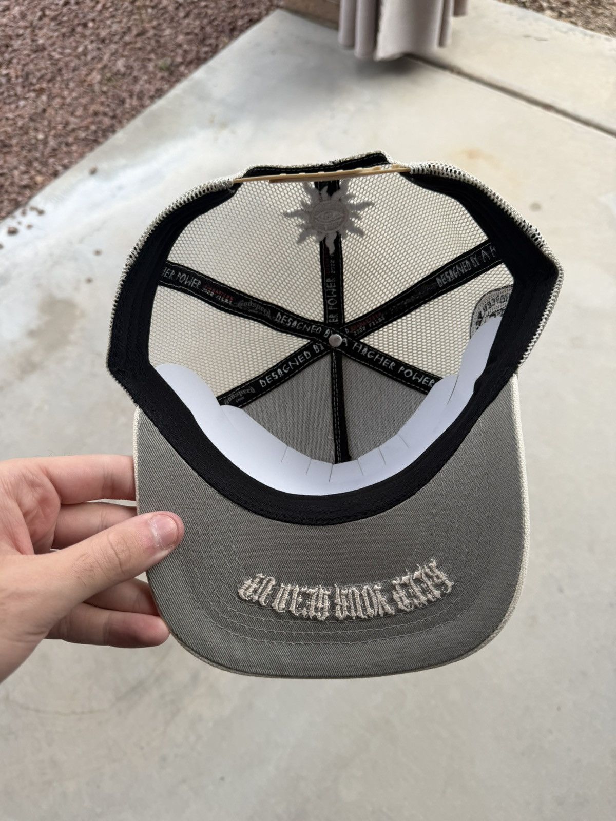 Godspeed Godspeed “Forever” Gradient Trucker Hat – Bone Size ONE SIZE - 3 Thumbnail