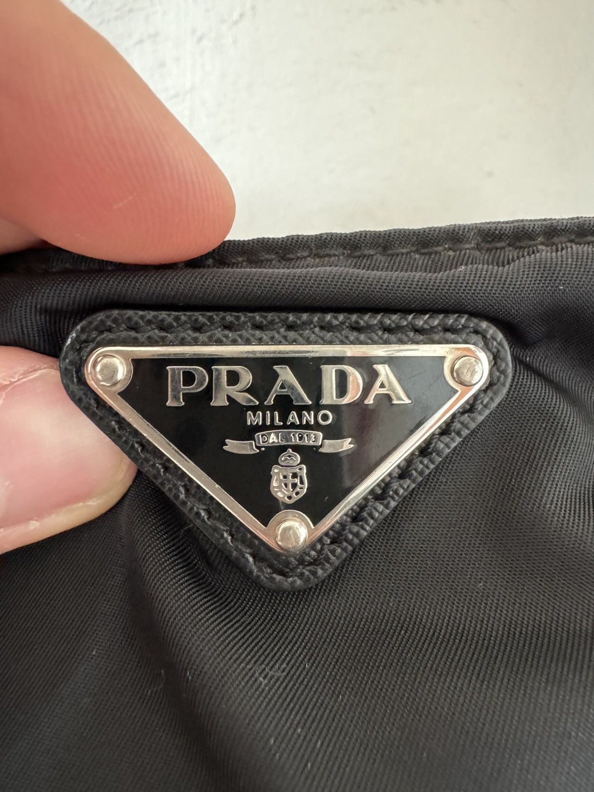 Prada Prada Nylon Black Messenger Crossbody Bag Size ONE SIZE - 4 Thumbnail