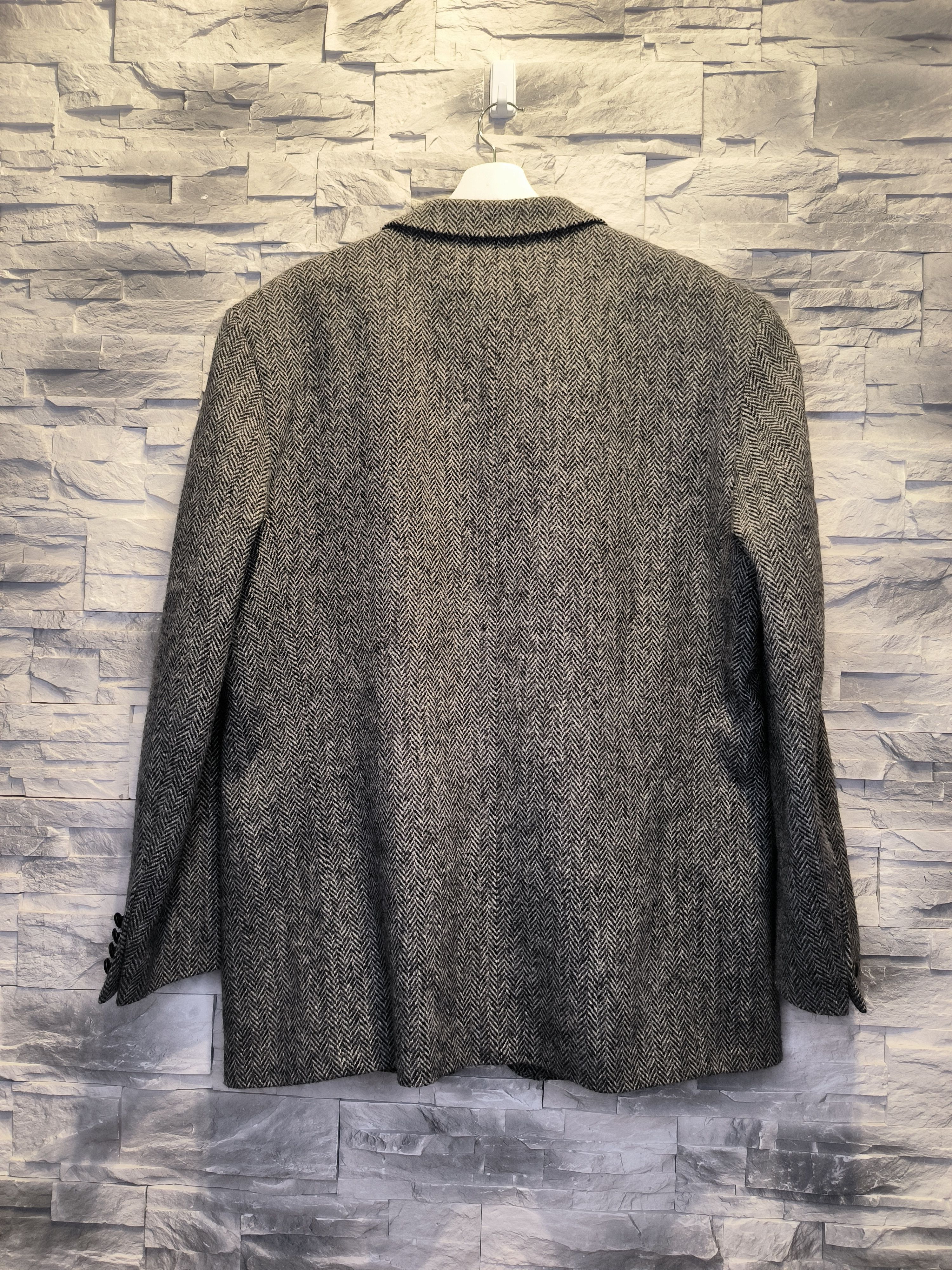 Harris Tweed Harris Tweed Suit Jacket Wool Gray Size 54R - 4 Thumbnail