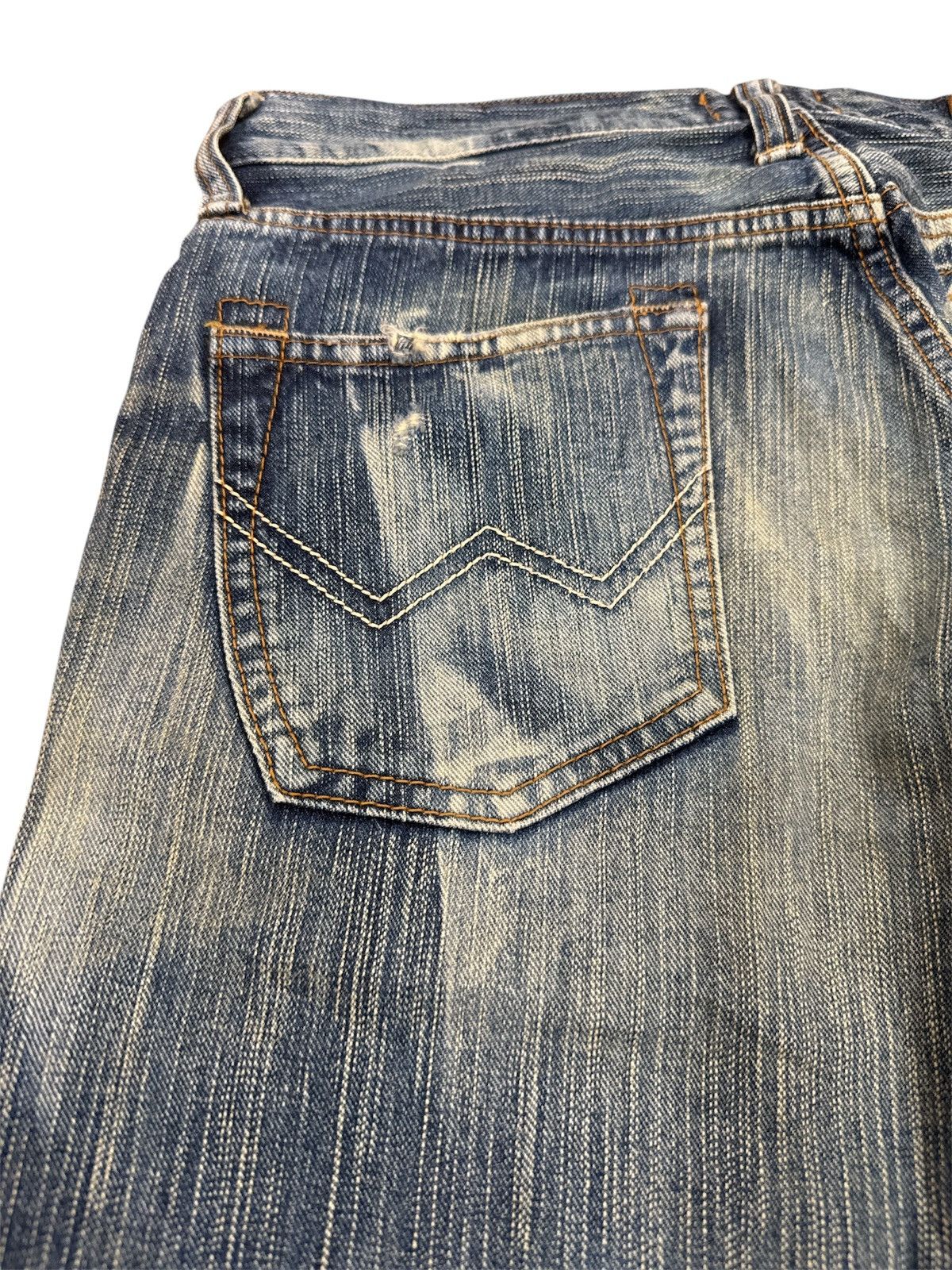 Kapital Japanese Edwin Exclusive Distressed Jeans Size US 31 - 16 Thumbnail