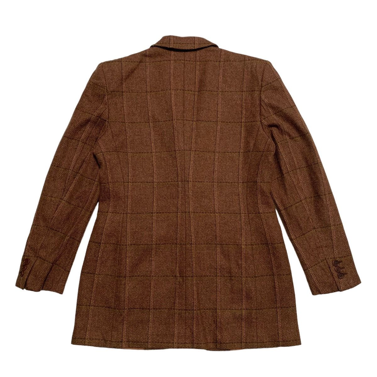 Max Mara Max Mara Checkered Jacket Size S / US 4 / IT 40 - 7 Thumbnail