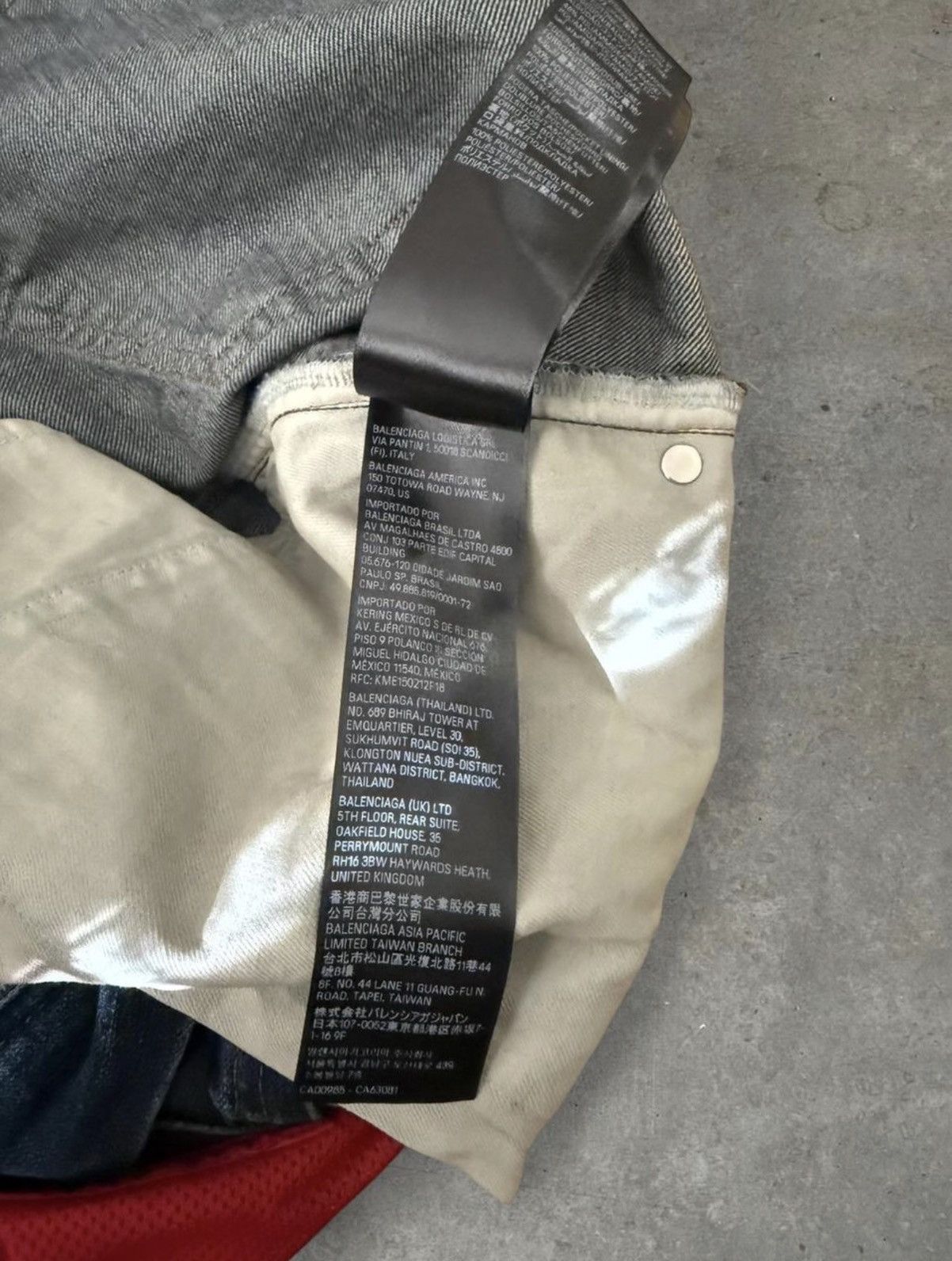 Balenciaga balenciaga layered basketball short jeans Size US 31 - 9 Thumbnail