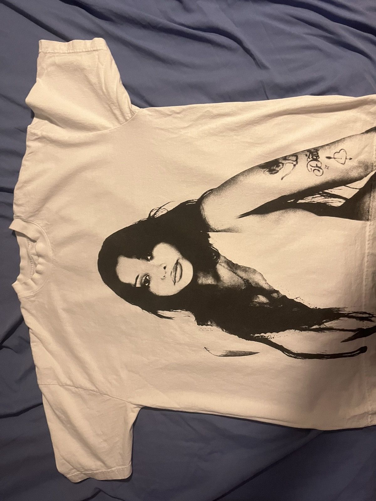image of Joy Divizn Summer Tour Tee in White, Men's (Size Large)