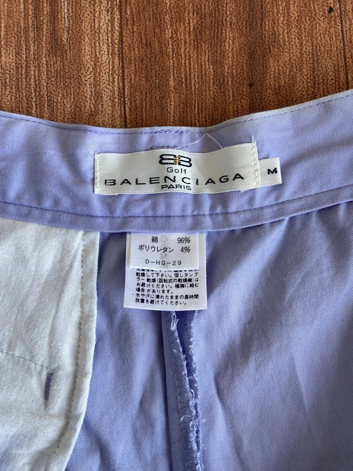 Balenciaga Vintage Balenciaga Golf Short Pants Size 29" - 9 Thumbnail