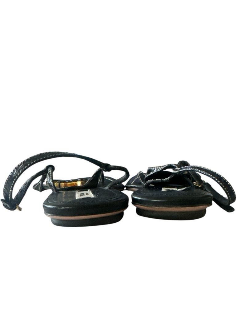 Prada Prada Milano Black Python Embellished size 38.5 Italian Size US 8.5 / IT 38.5 - 3 Thumbnail