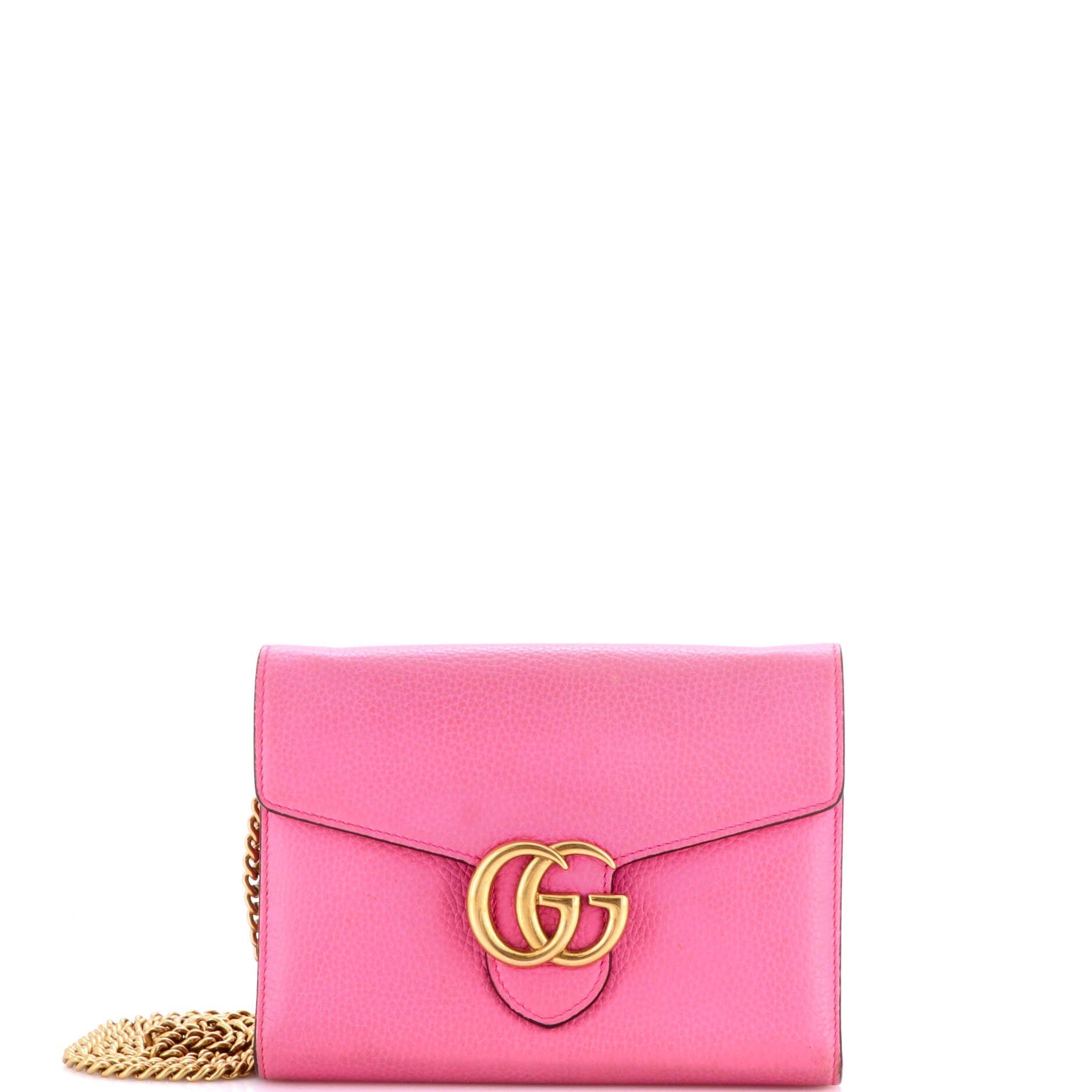 Gucci GG Marmont Chain Wallet Size ONE SIZE - 1 Thumbnail