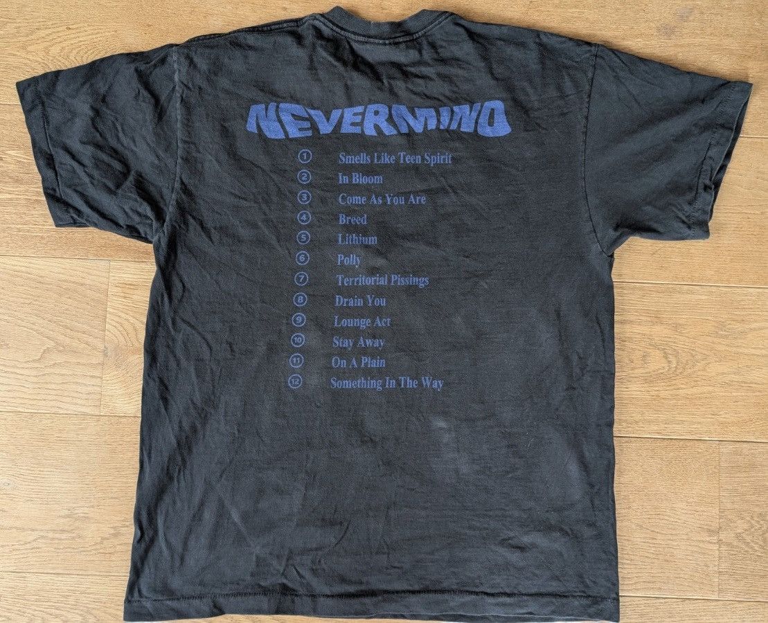 Nirvana Nirvana Nervermind band tshirt Size US XL / EU 56 / 4 - 2 Thumbnail