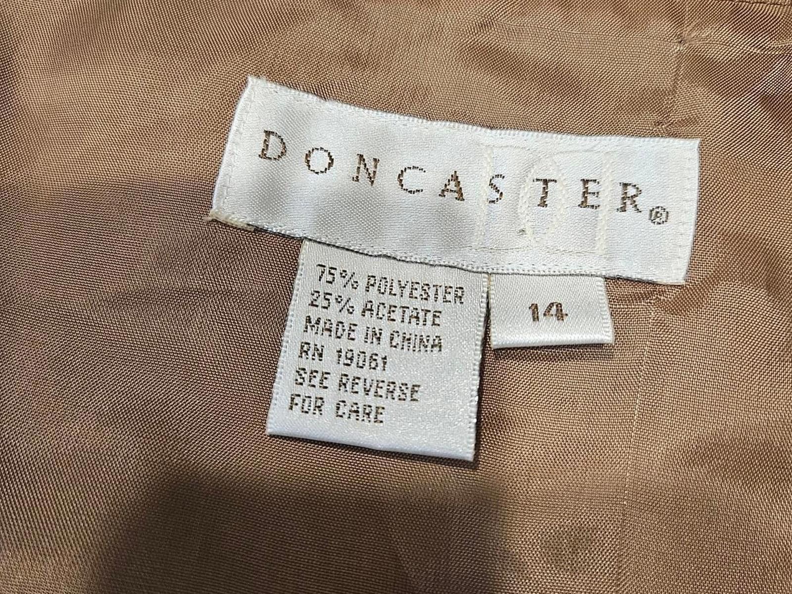 Designer Doncaster Brown Camisole Top #445 Size M / US 6-8 / IT 42-44 - 4 Thumbnail