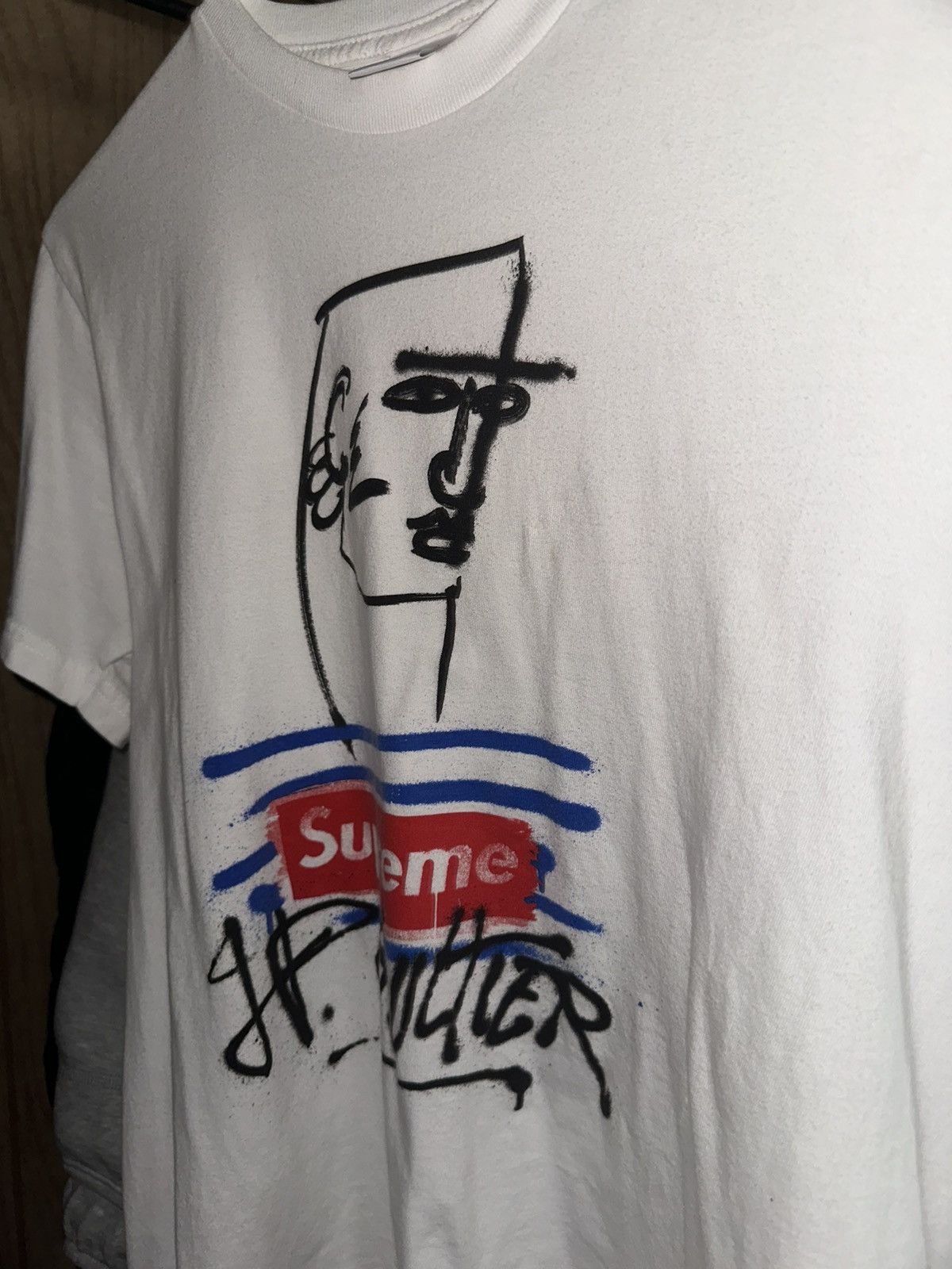 Supreme Supreme Jean Paul Gaultier Tee White size small *RARE* Size US S / EU 44-46 / 1 - 2 Thumbnail