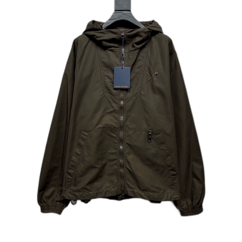 Louis Vuitton LV Louis Vuitton Dual-Sided Brown Windbreaker Size US L / EU 52-54 / 3 - 1 Thumbnail