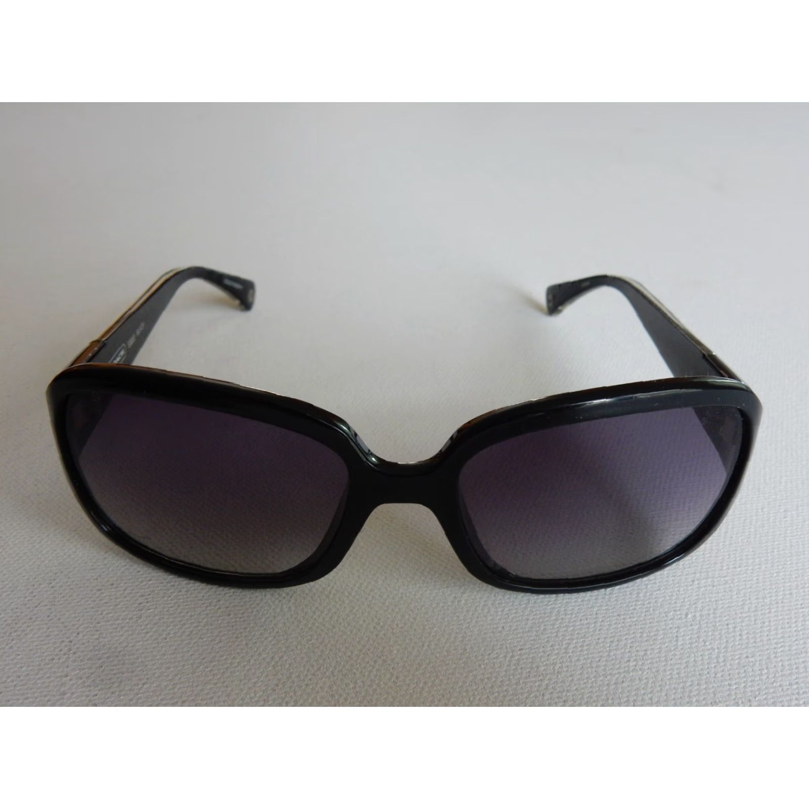 Coach VINTAGE Coach Sunglasses Women's 56mm Black UV Protection Designer Accessories Size ONE SIZE - 3 Thumbnail