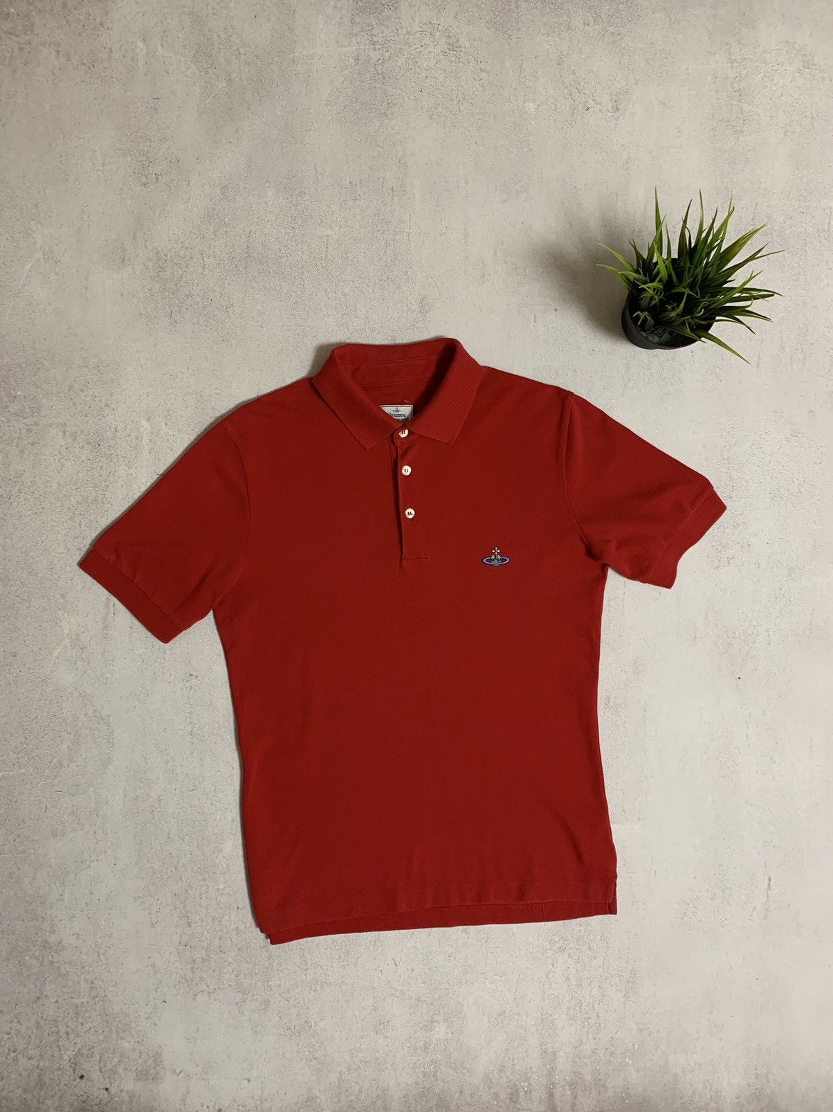 Pre-owned Vivienne Westwood Vintage  Polo Shirt Mini Logo In Red