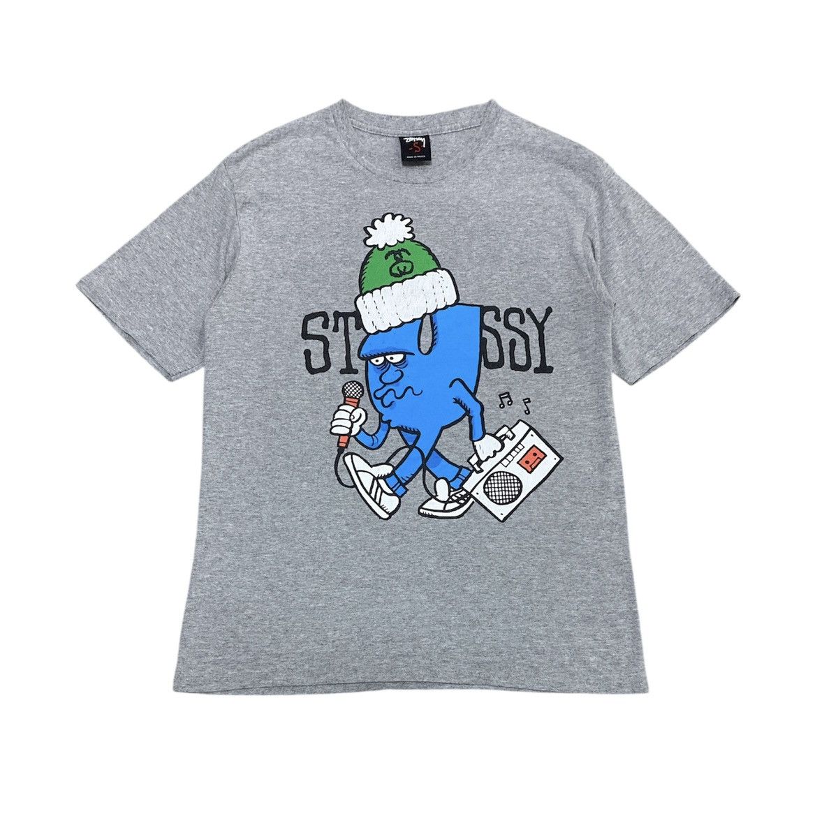 Rare vintage stussy hip hop tee