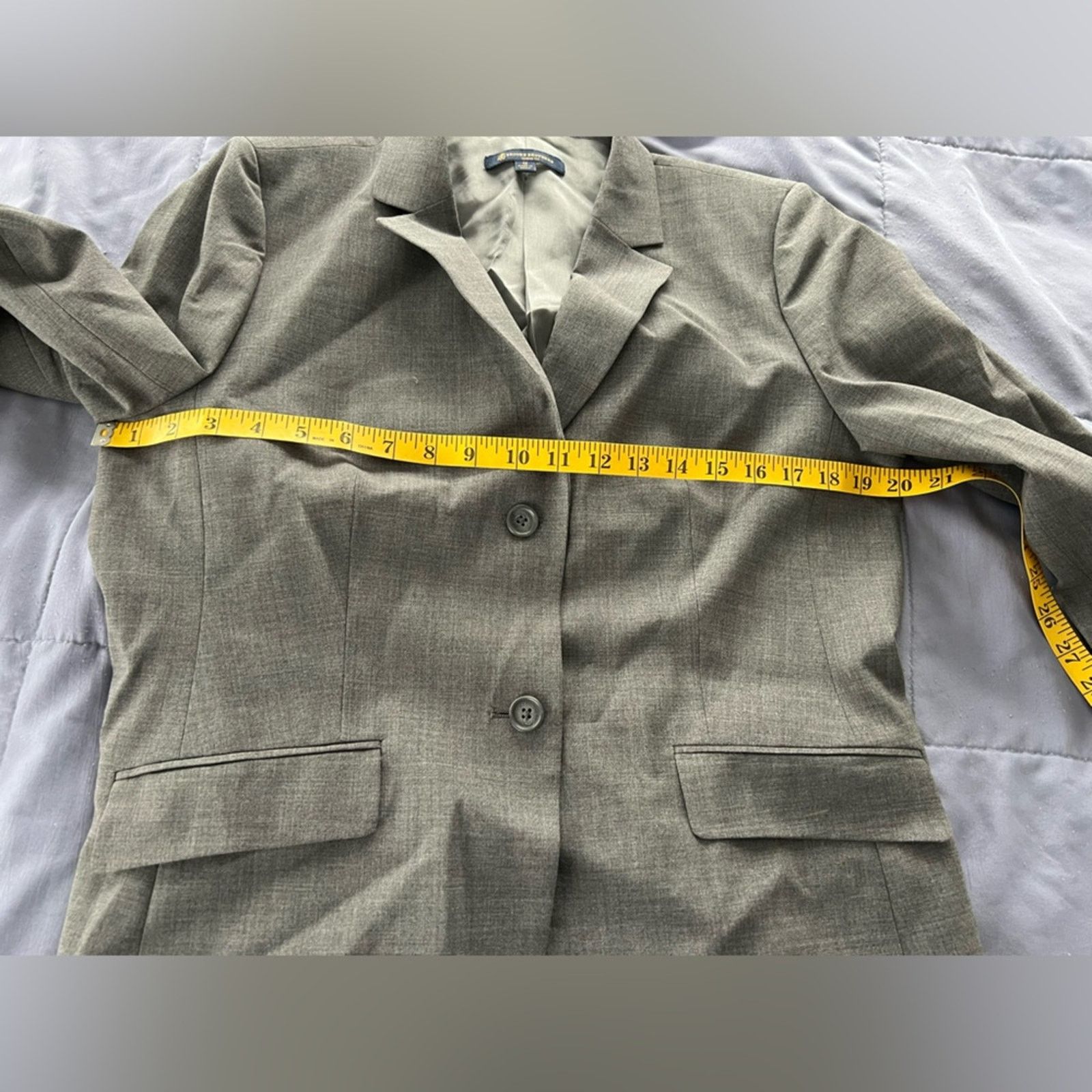 Brooks Brothers Brooks Brothers Classic Fit Women’s Blazer Tollegno 1900 Size XL / US 12-14 / IT 48-50 - 5 Thumbnail