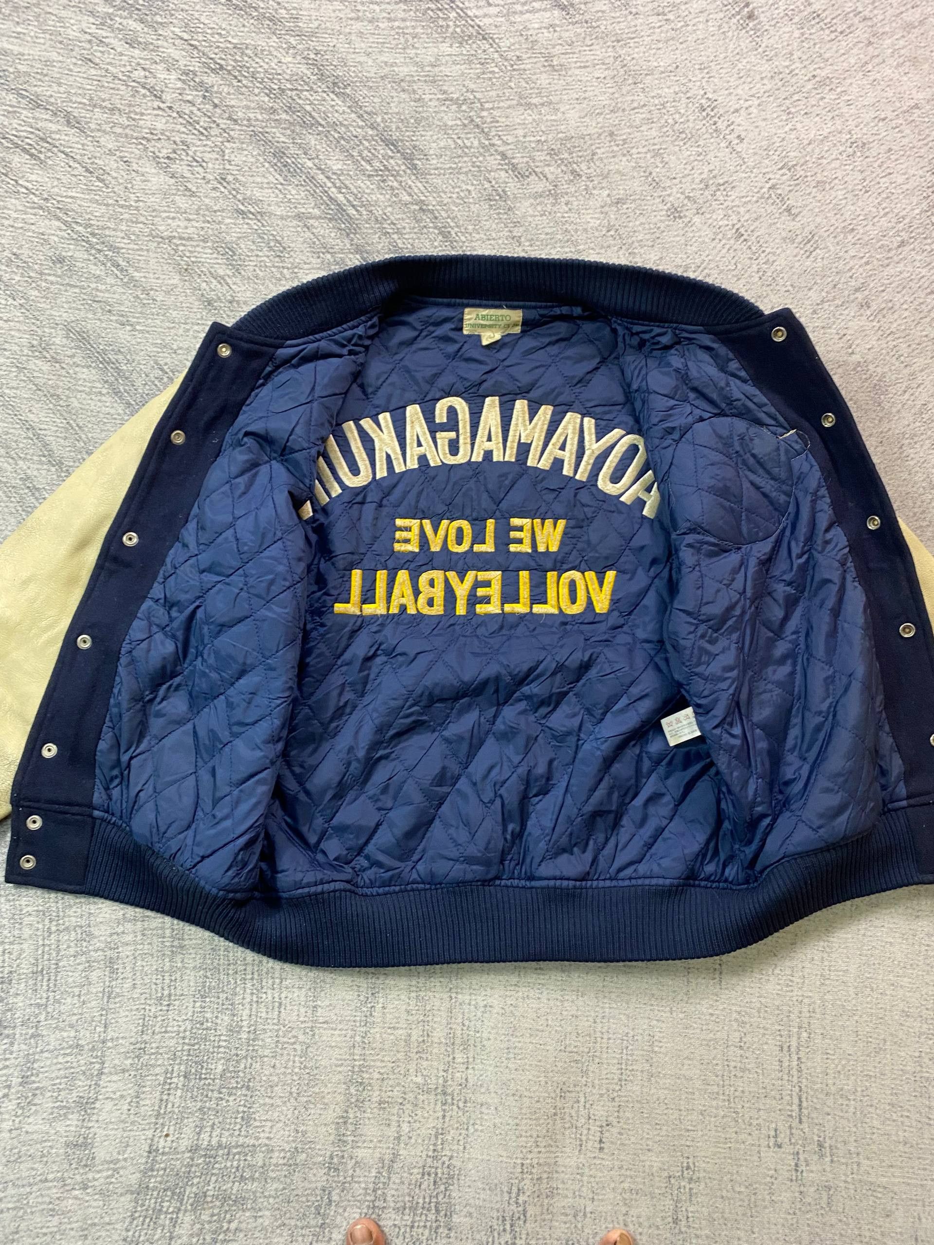 Vintage Vintage Aoyama Gakuin University Volleyball Varsity Jacket Size US M / EU 48-50 / 2 - 12 Thumbnail