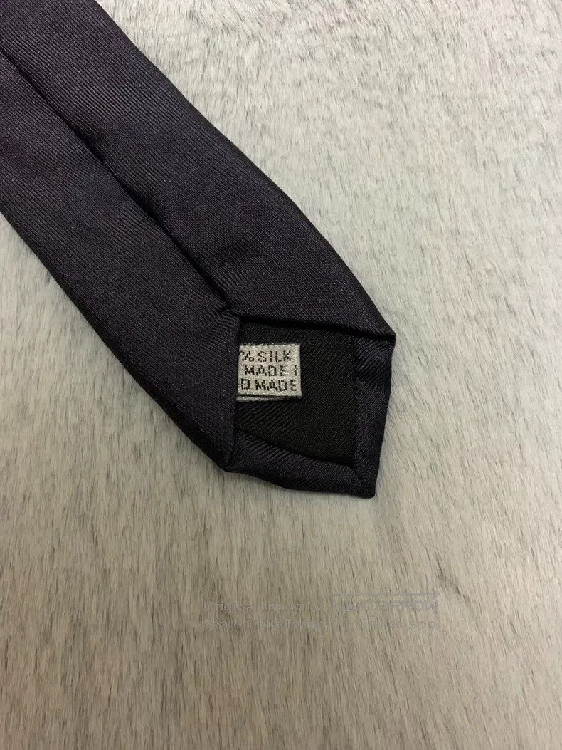 Dior Dior Black Floral Tie Size ONE SIZE - 6 Thumbnail