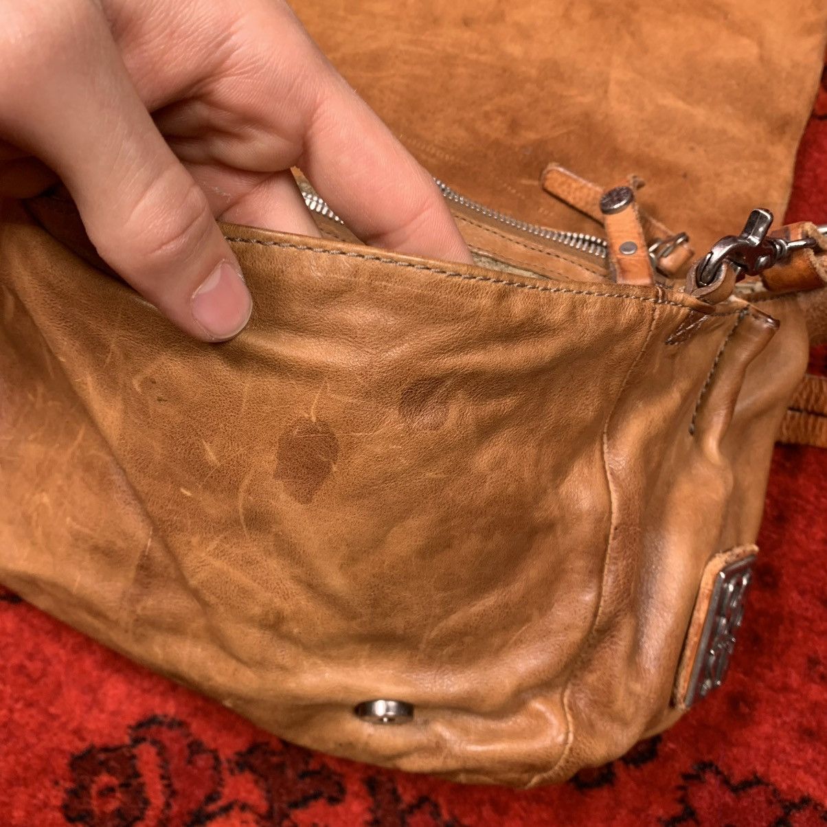 A.S.98 High Fashion Vintage A.S.98 Leather Multi-Strap Shoulder Bag Size ONE SIZE - 20 Thumbnail