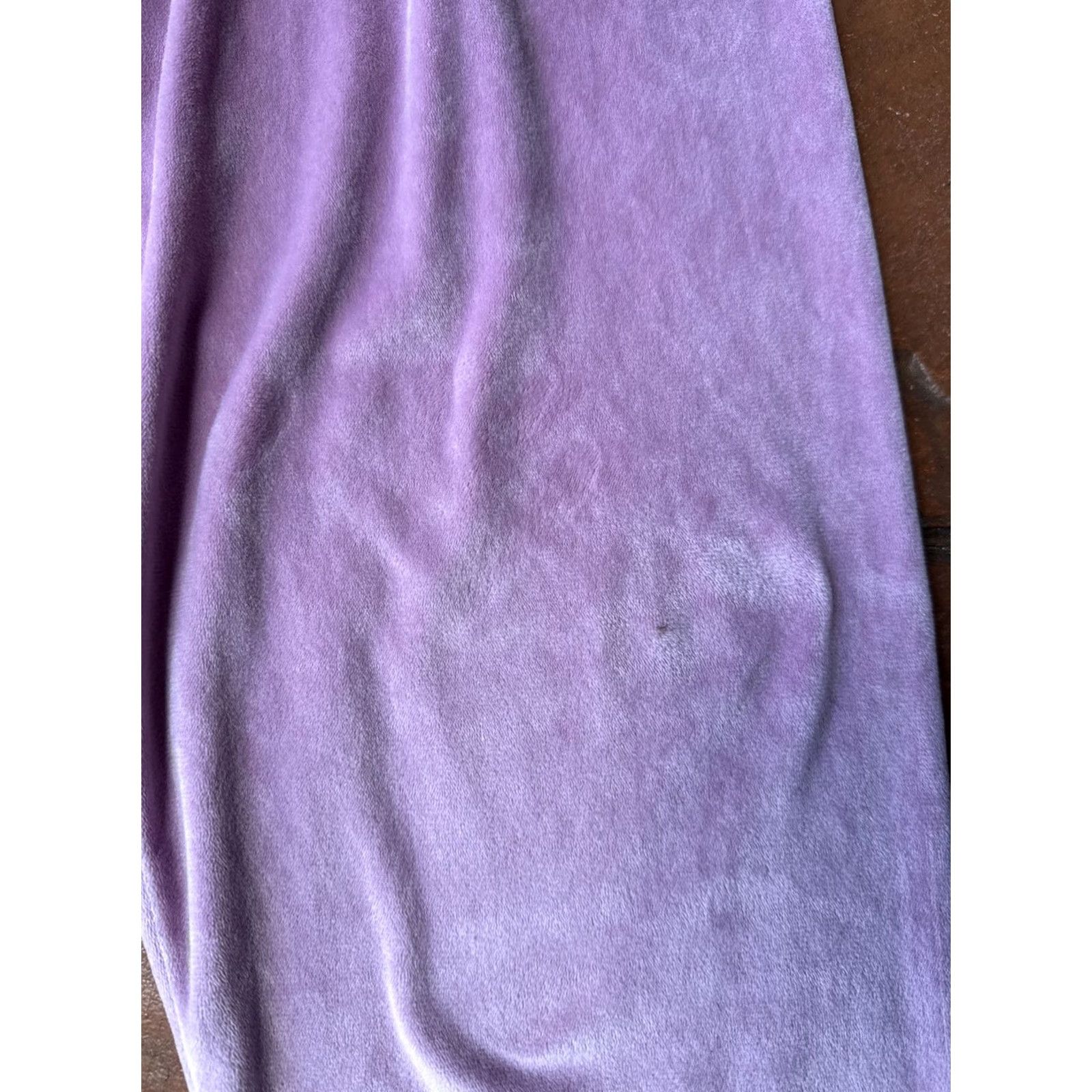 Juicy Couture VINTAGE Juicy Couture Pink Velour Sweatpants Joggers Women Medium Rhinestones Logo Pants Size 32" / US 10 / IT 46 - 5 Thumbnail