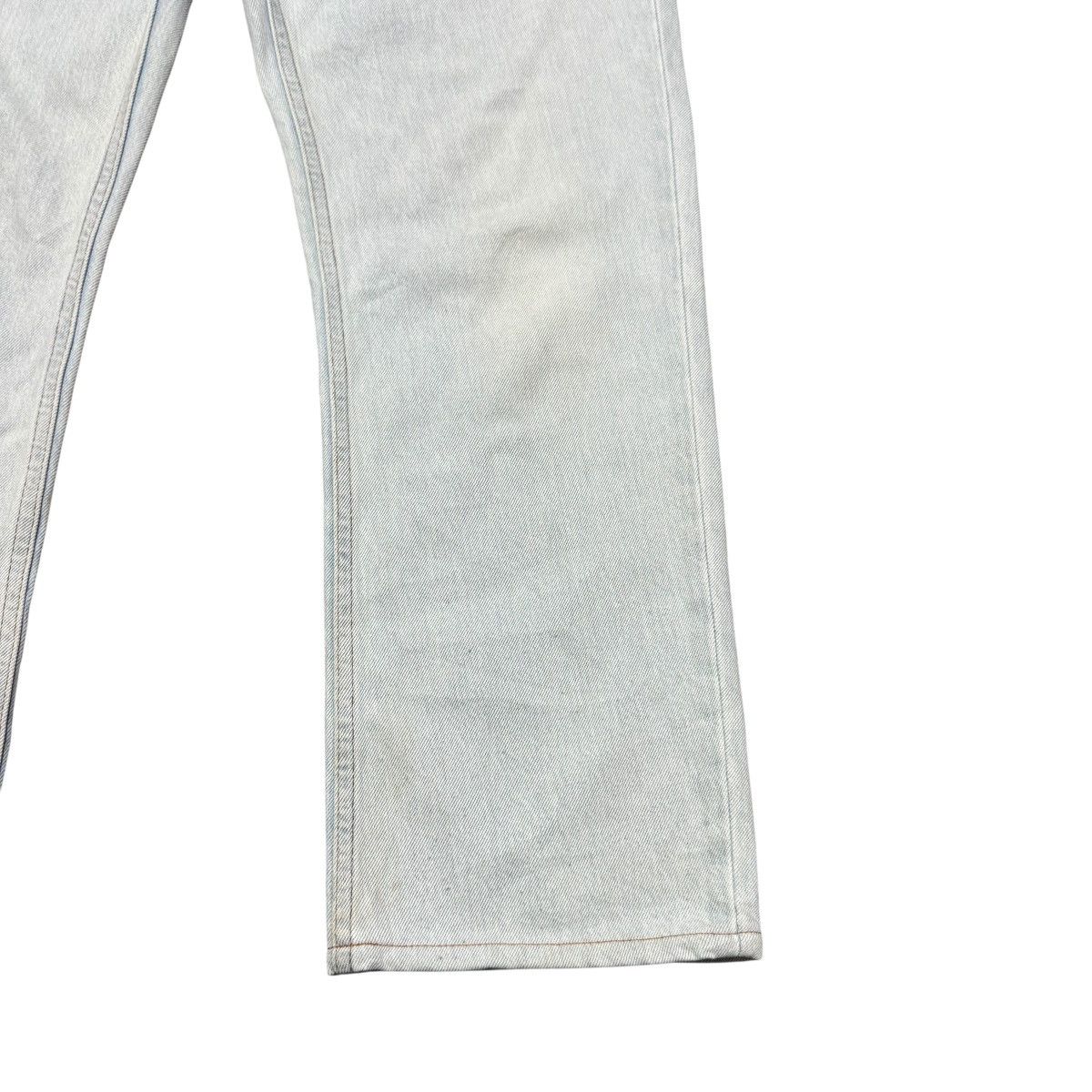 Acne Studios Acne Studios Log Lt Blue Denim Baggy Jeans Lightwash Size US 32 / EU 48 - 8 Thumbnail